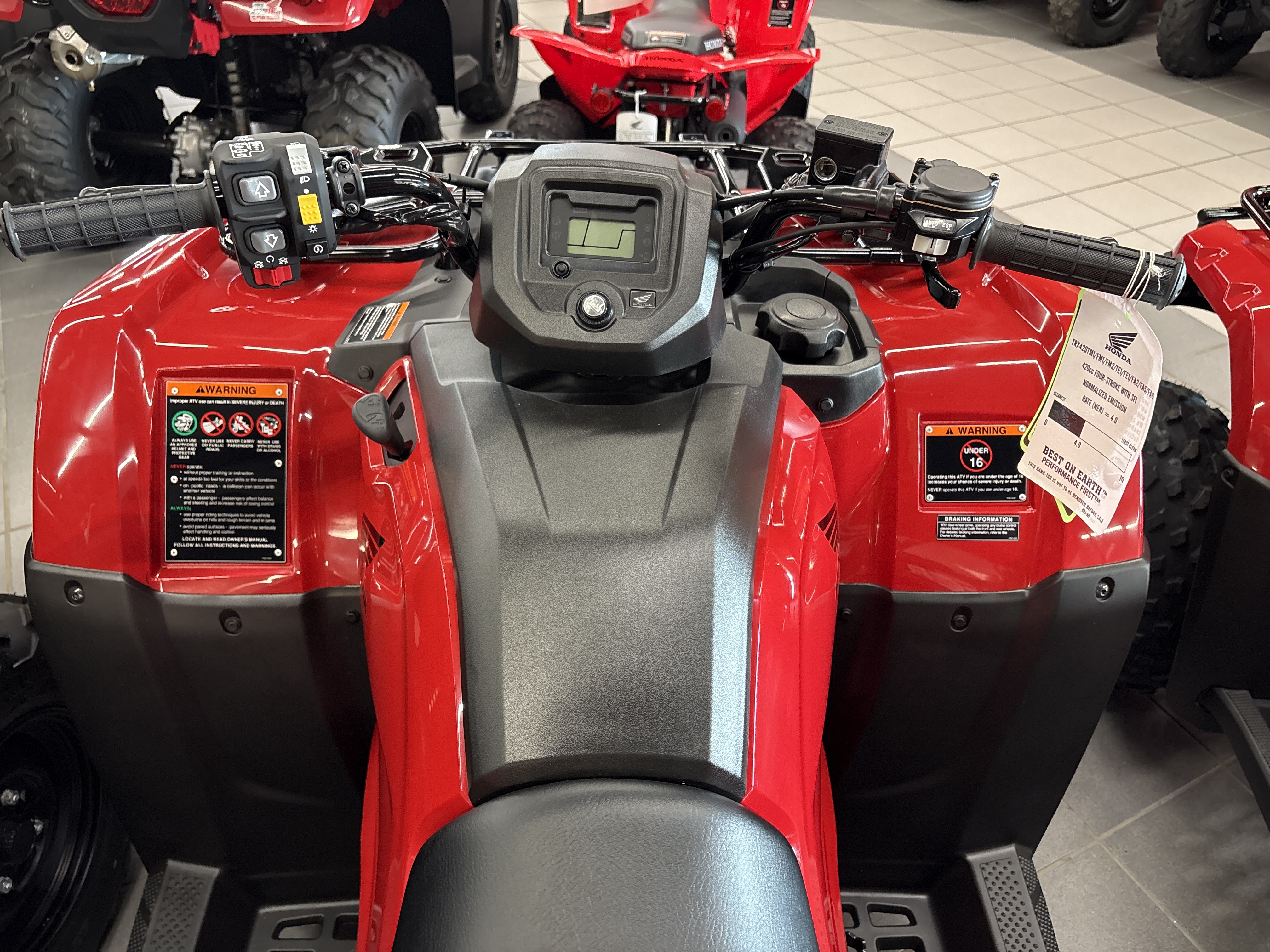 2026 Honda RANCHER 4X4 AT EPS 4X4 Automatic DCT EPS - Photo 4