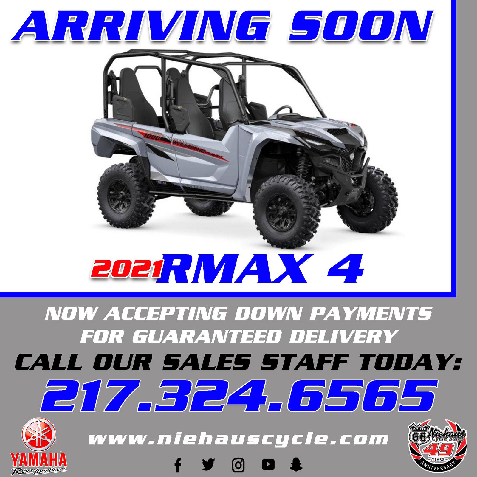 21 Yamaha Rmax4 For Sale In Litchfield Il Niehaus Cycle Sales Litchfield Il 217 324 6565