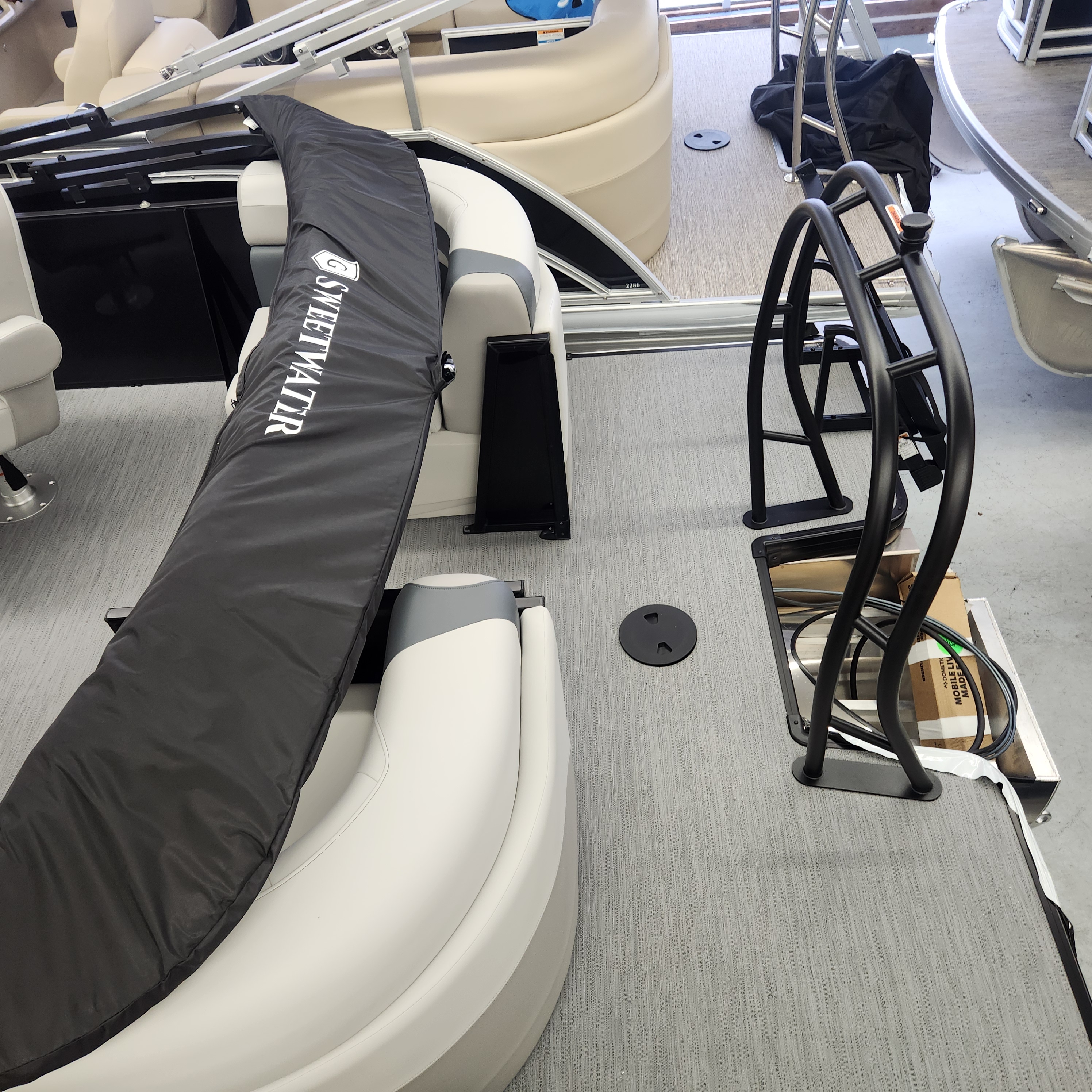 New Inventory from Godfrey and Benchmark Stryker's Lakeside Marina