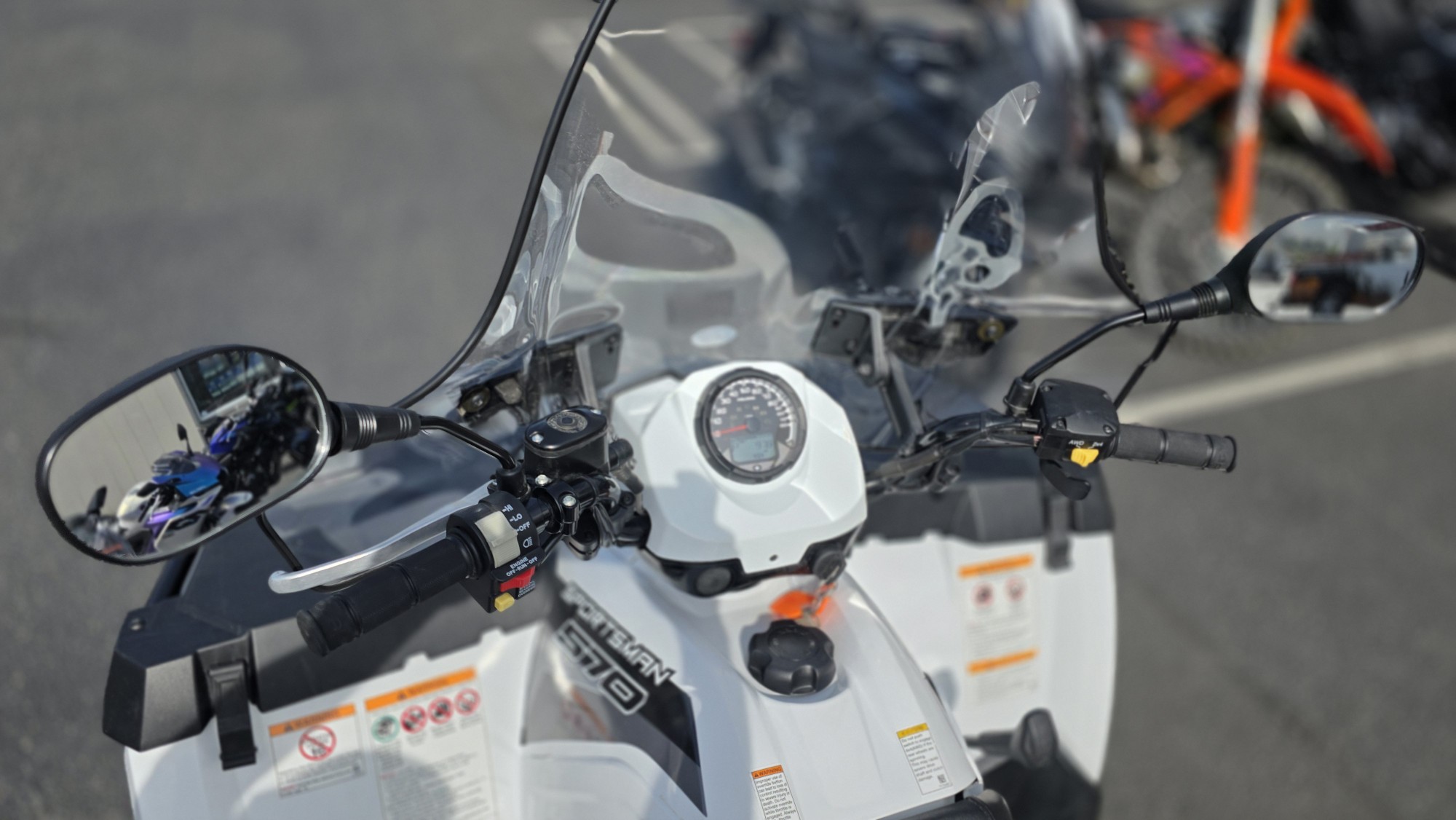 2017 Polaris Sportsman® Touring 570 EPS White Lightning - Photo 4