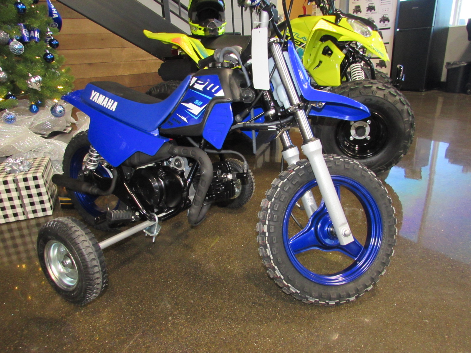 2026 Yamaha PW 50 W/Training Wheels as Pictured for Sale | Valley Cycle Center