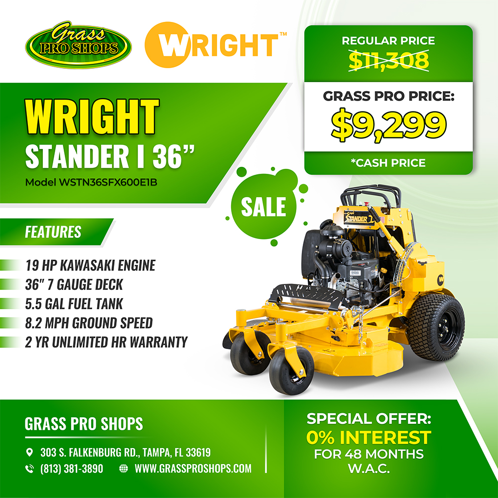 Commercial Lawn Mowers Grass Pro Shops Tampa, FL (813) 381-3890