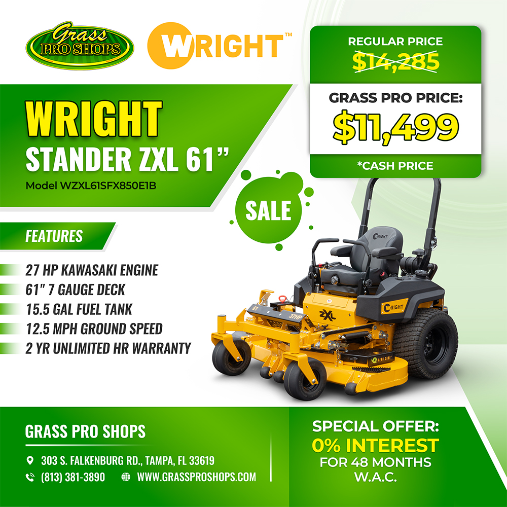 In-Stock New and Used Models For Sale in Tampa, FL Grass Pro Shops