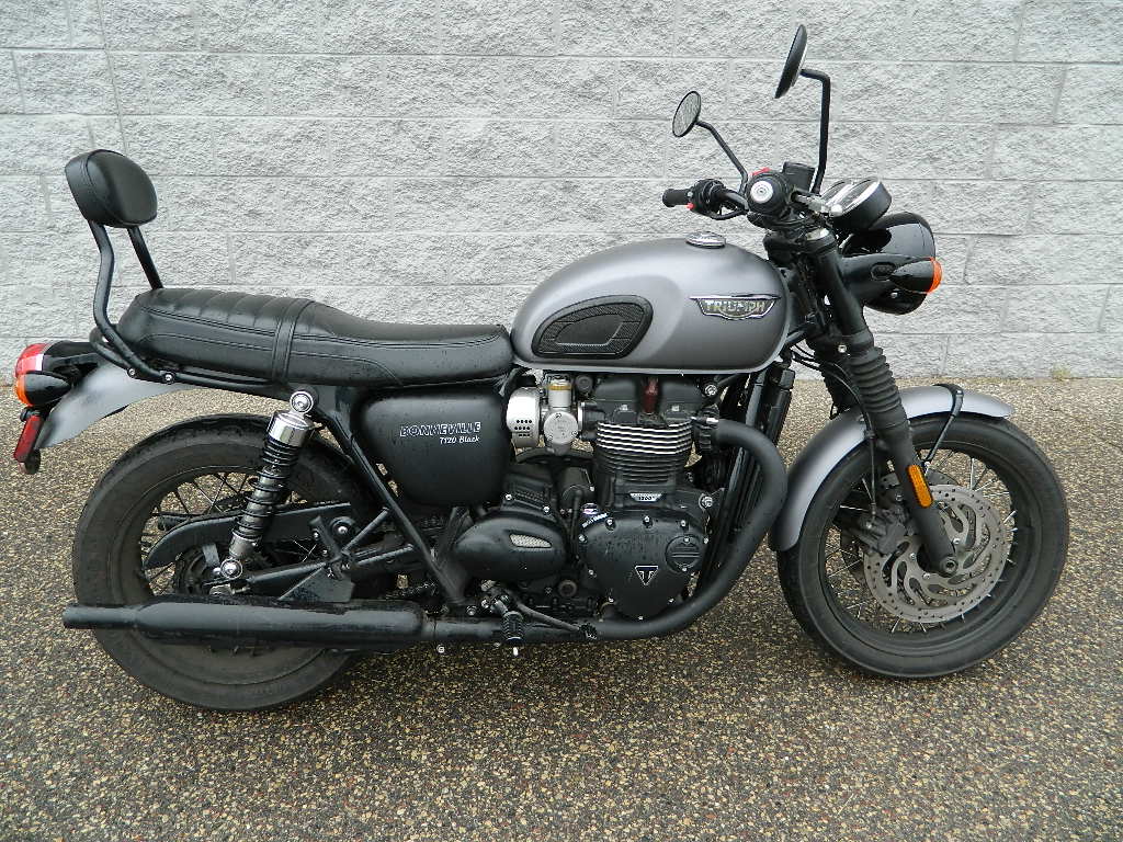 2018 Triumph Bonneville T120 Black (Matte)