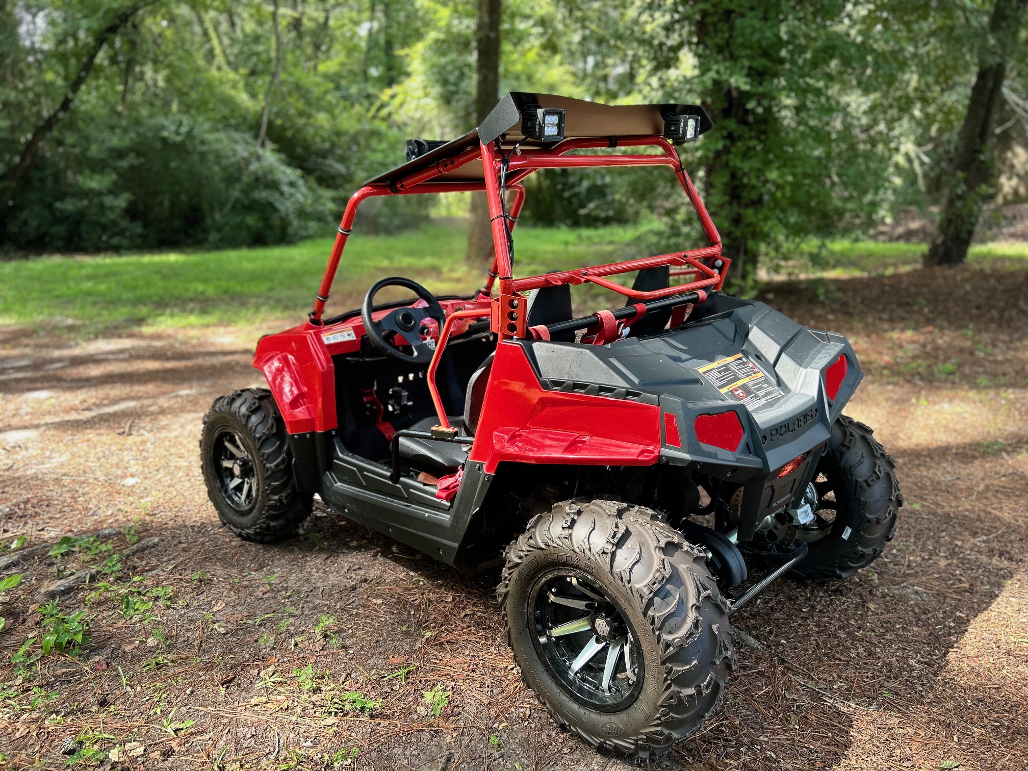 2021 Polaris RZR 170 EFI Bright White/Indy Red - Photo 8