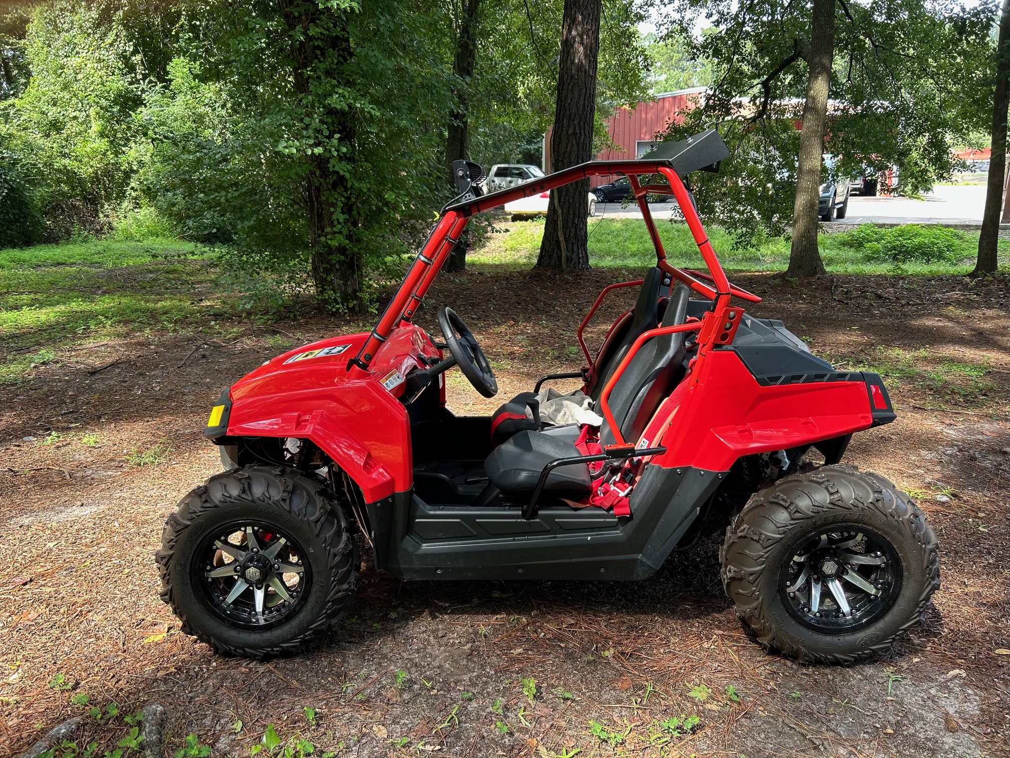 2021 Polaris RZR 170 EFI Bright White/Indy Red - Photo 9