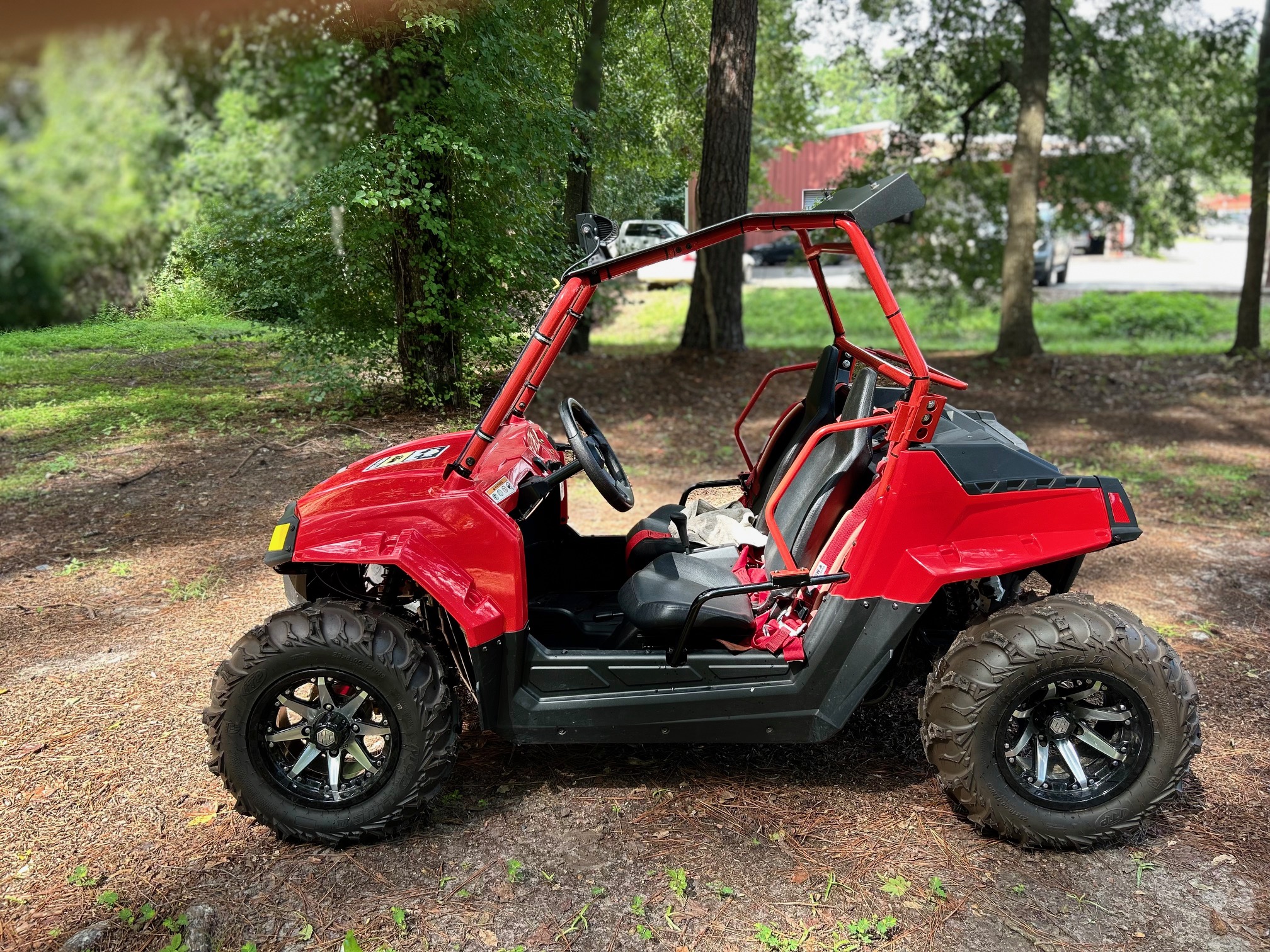 2021 Polaris RZR 170 EFI Bright White/Indy Red - Photo 10