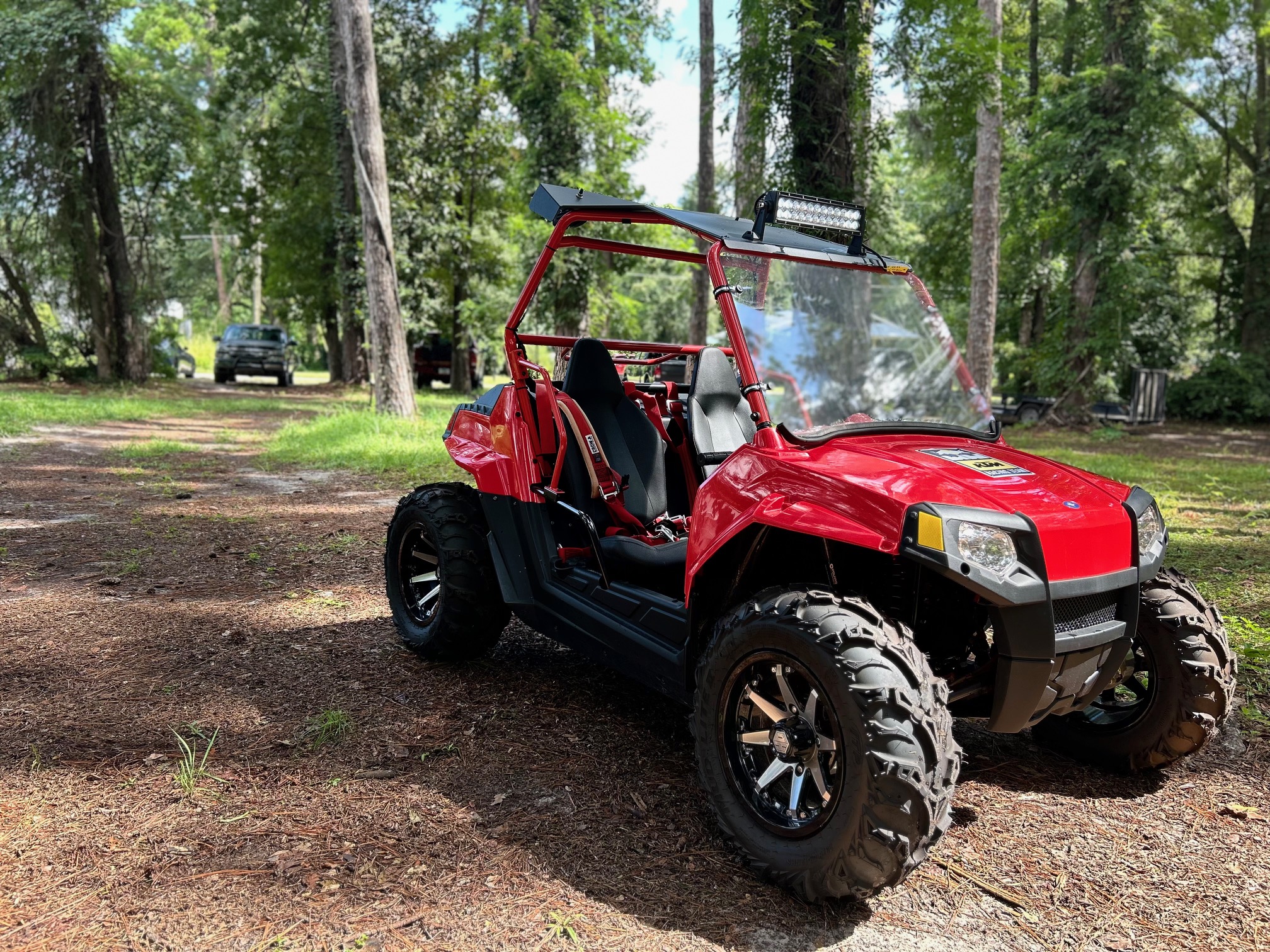 2021 Polaris RZR 170 EFI Bright White/Indy Red - Photo 4