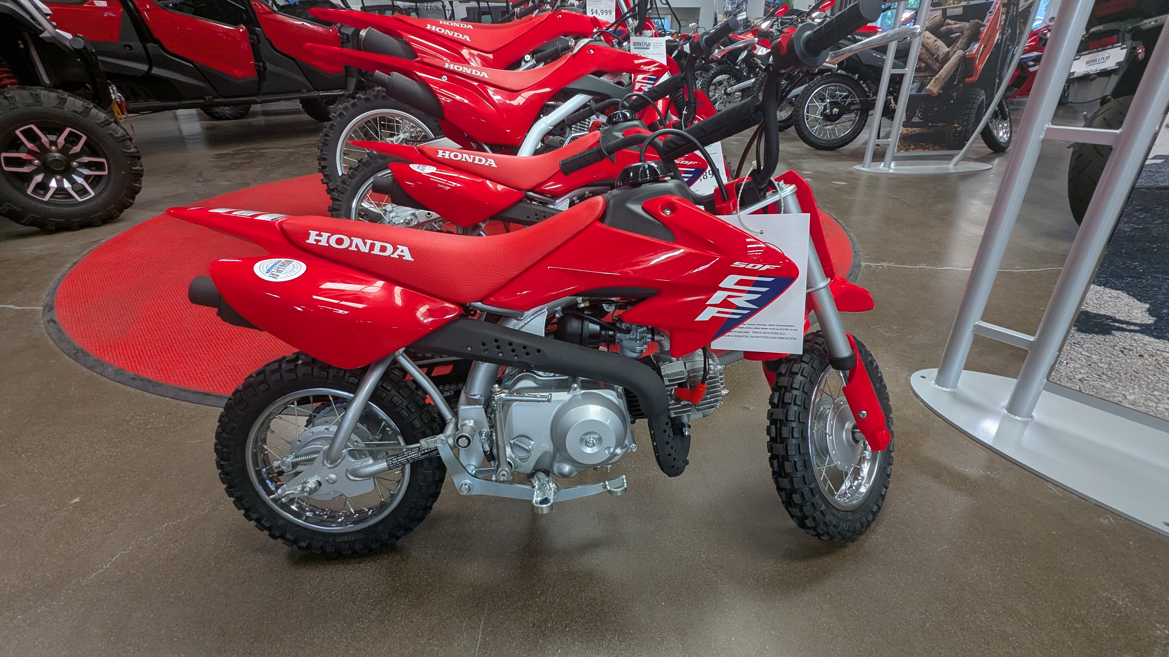 2026 Honda CRF50F - Photo 2
