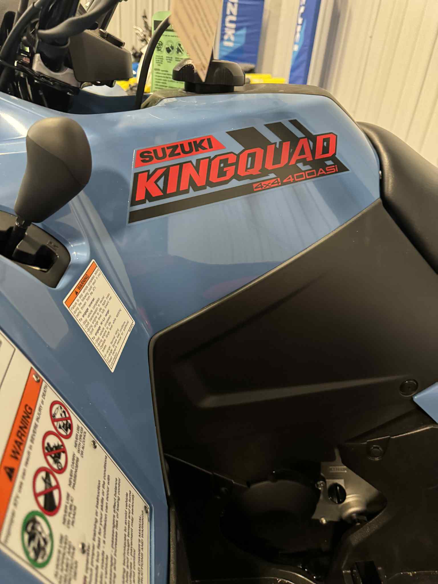 2025 Suzuki KINGQUAD 400 ASi SE - Photo 3