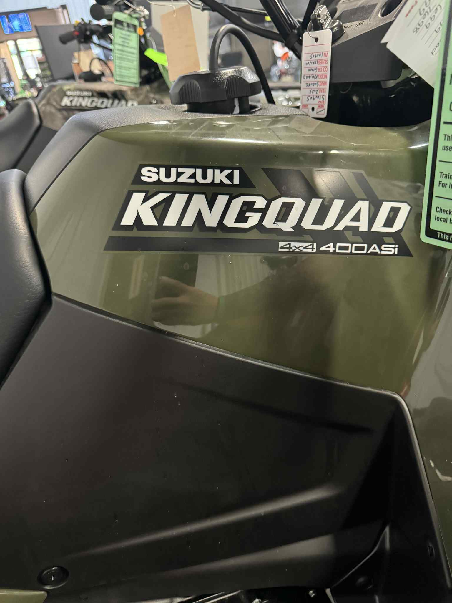 2025 Suzuki KINGQUAD 400 ASi - Photo 2
