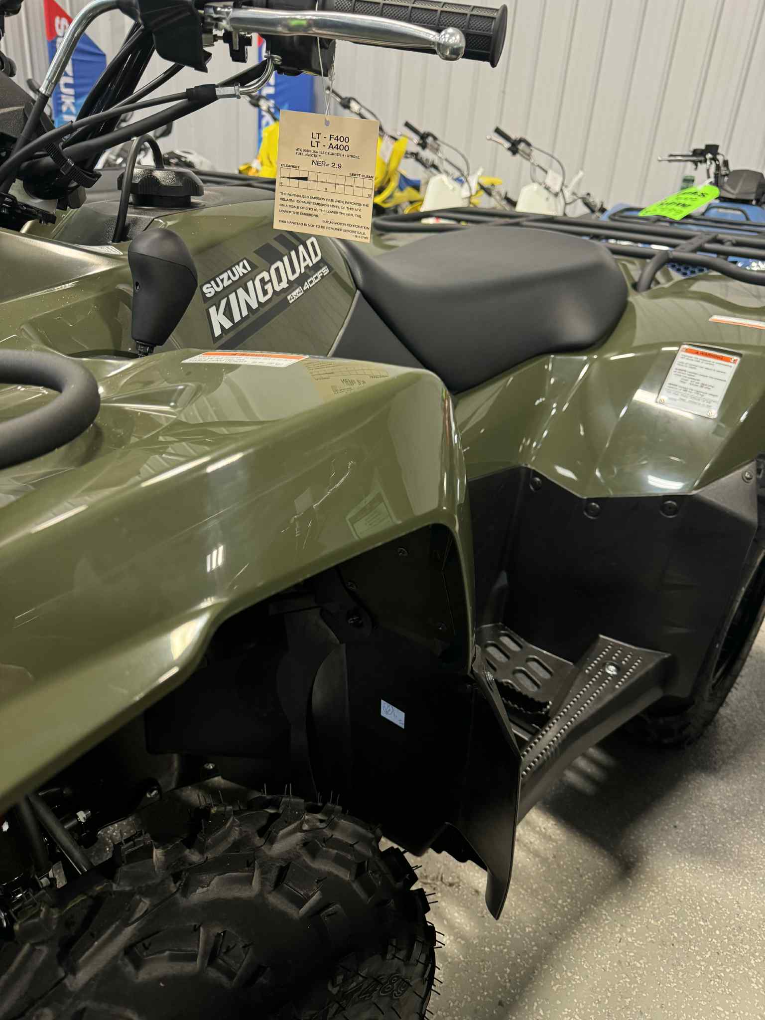 2025 Suzuki KINGQUAD 400 FSI - Photo 3