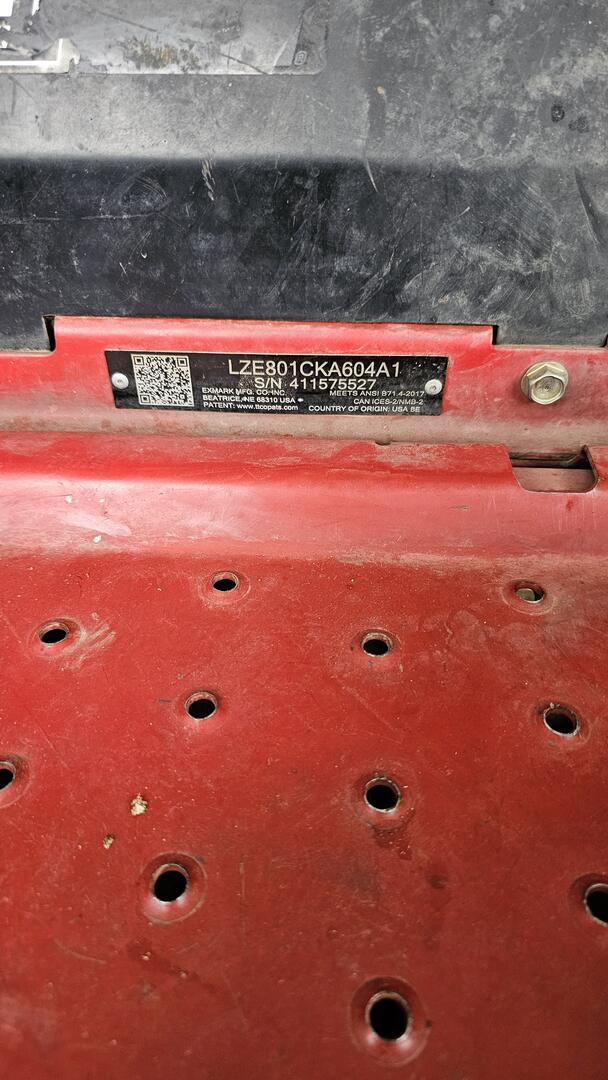 2022 Exmark LZE801CKA604A1 - Photo 6