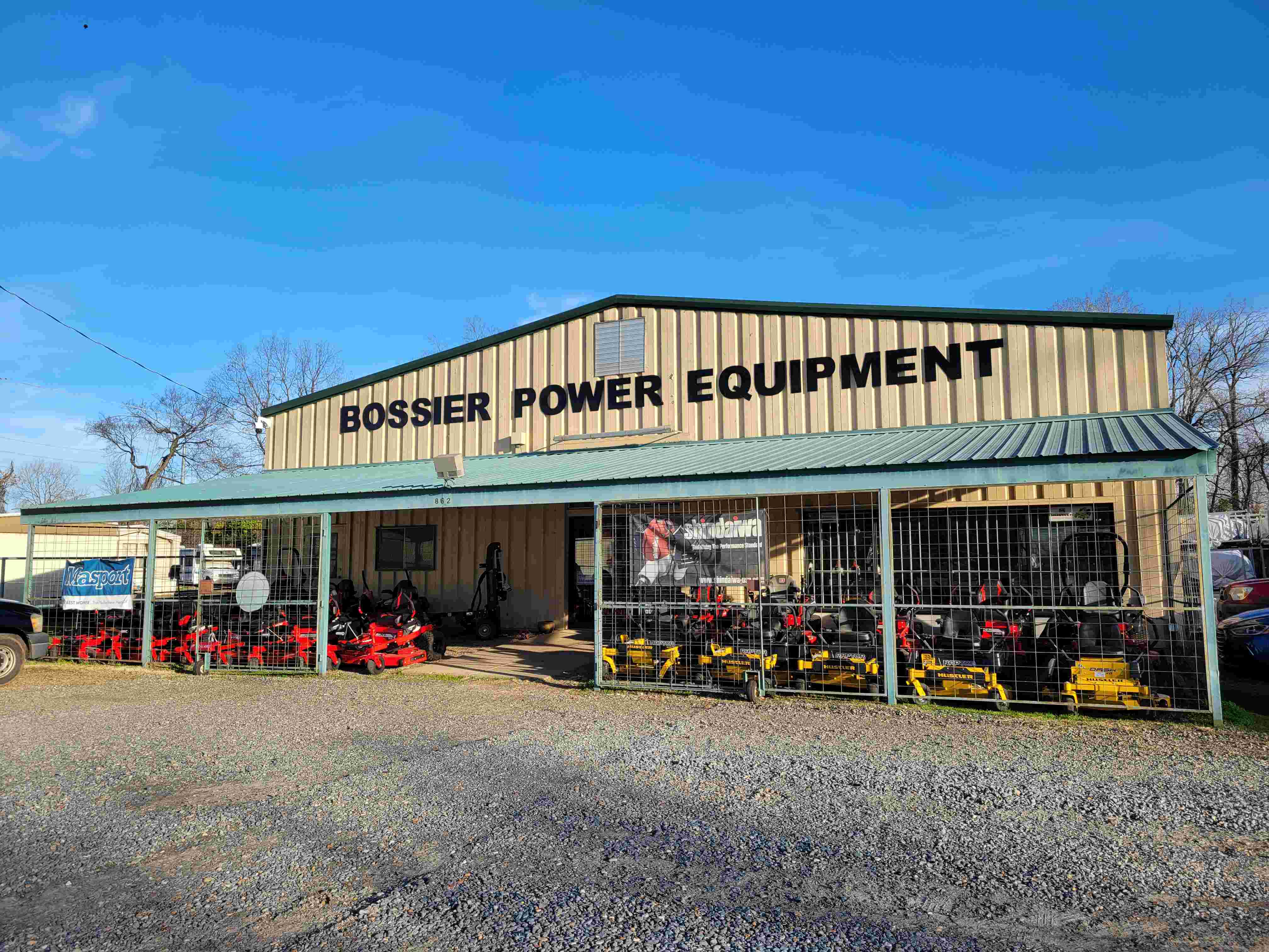 Bossier Bossier Power Equipment Bossier City, LA (318) 7476611