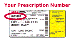 Where Is Rx Number Located Prescription Refills Apex Pharmacy, Home Care & Nutritional Center ...