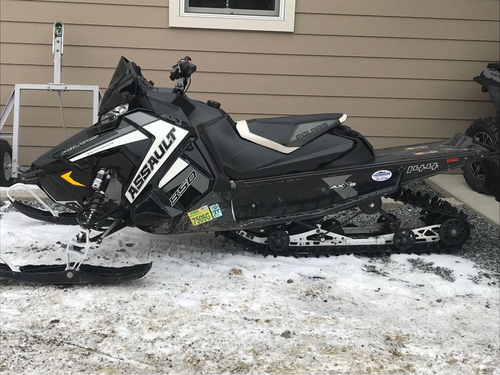 19 Polaris Industries 850 Assault 144 Es For Sale In Windsor Vt Robbins Powersports Inc Windsor Vt 802 674 5656