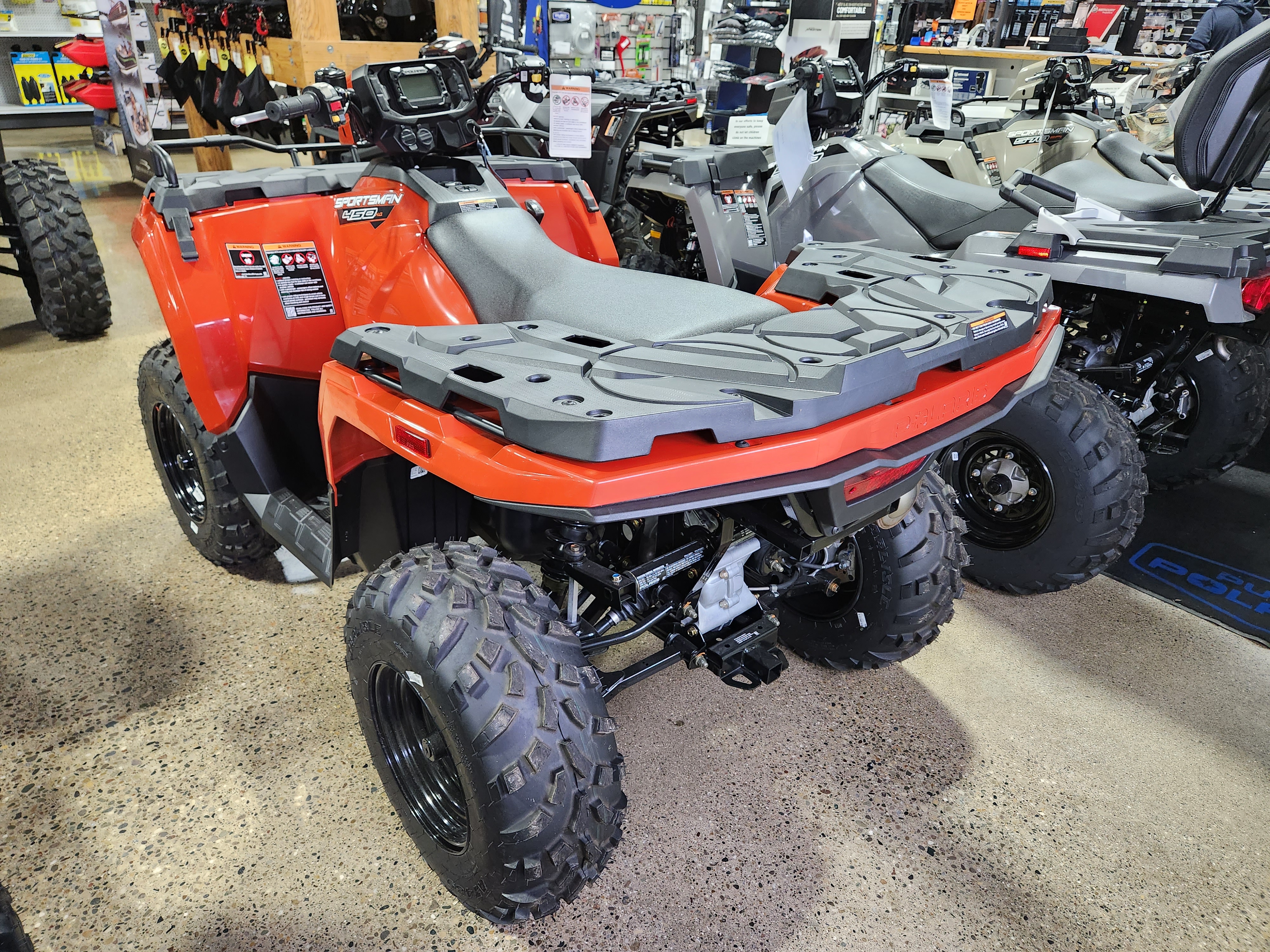2025 Polaris Sportsman 450 H.O. Orange Rust - Photo 4