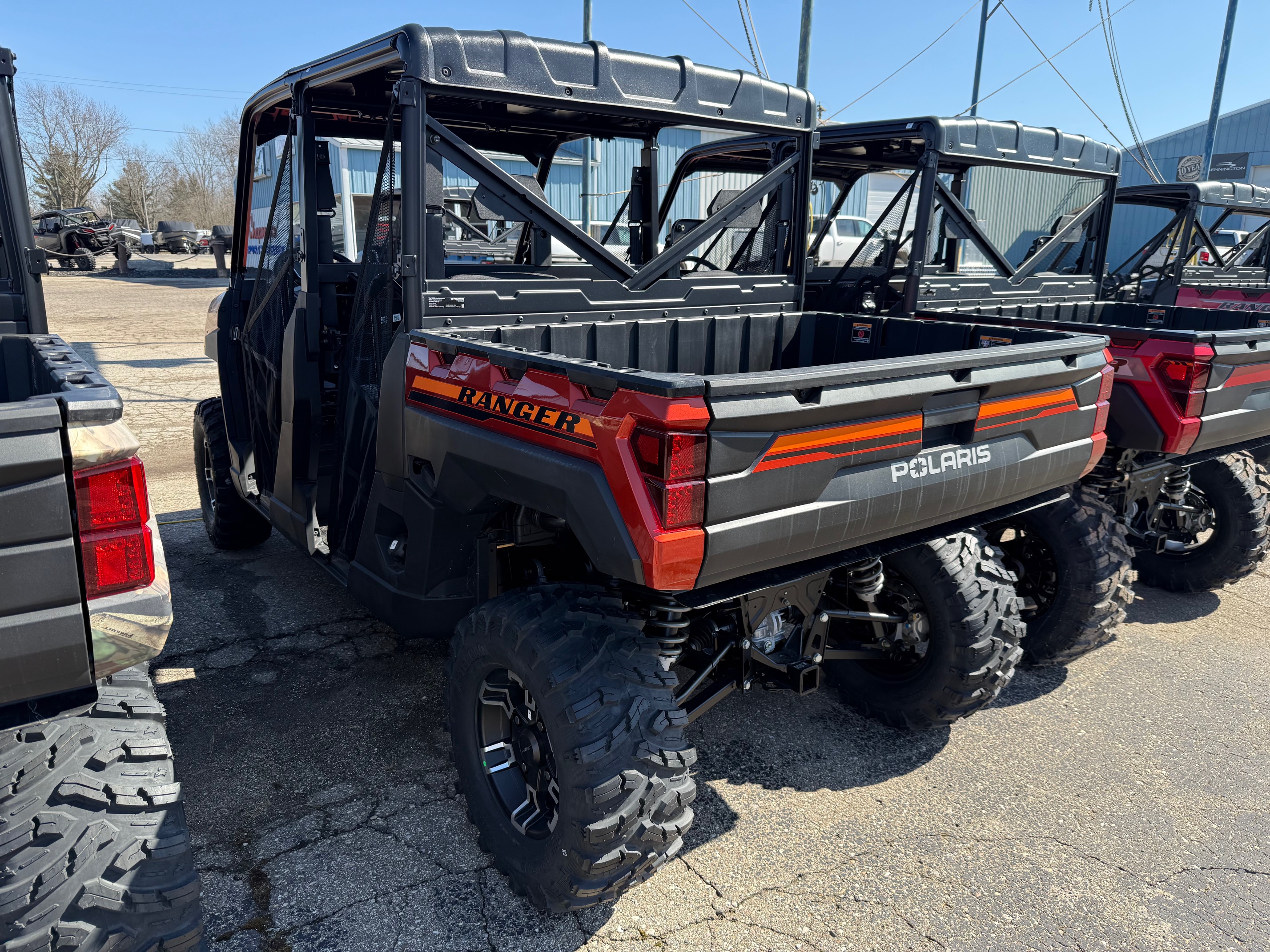 2025 Polaris Ranger® Crew XP 1000 Premium - ORANGE RUST - Photo 2