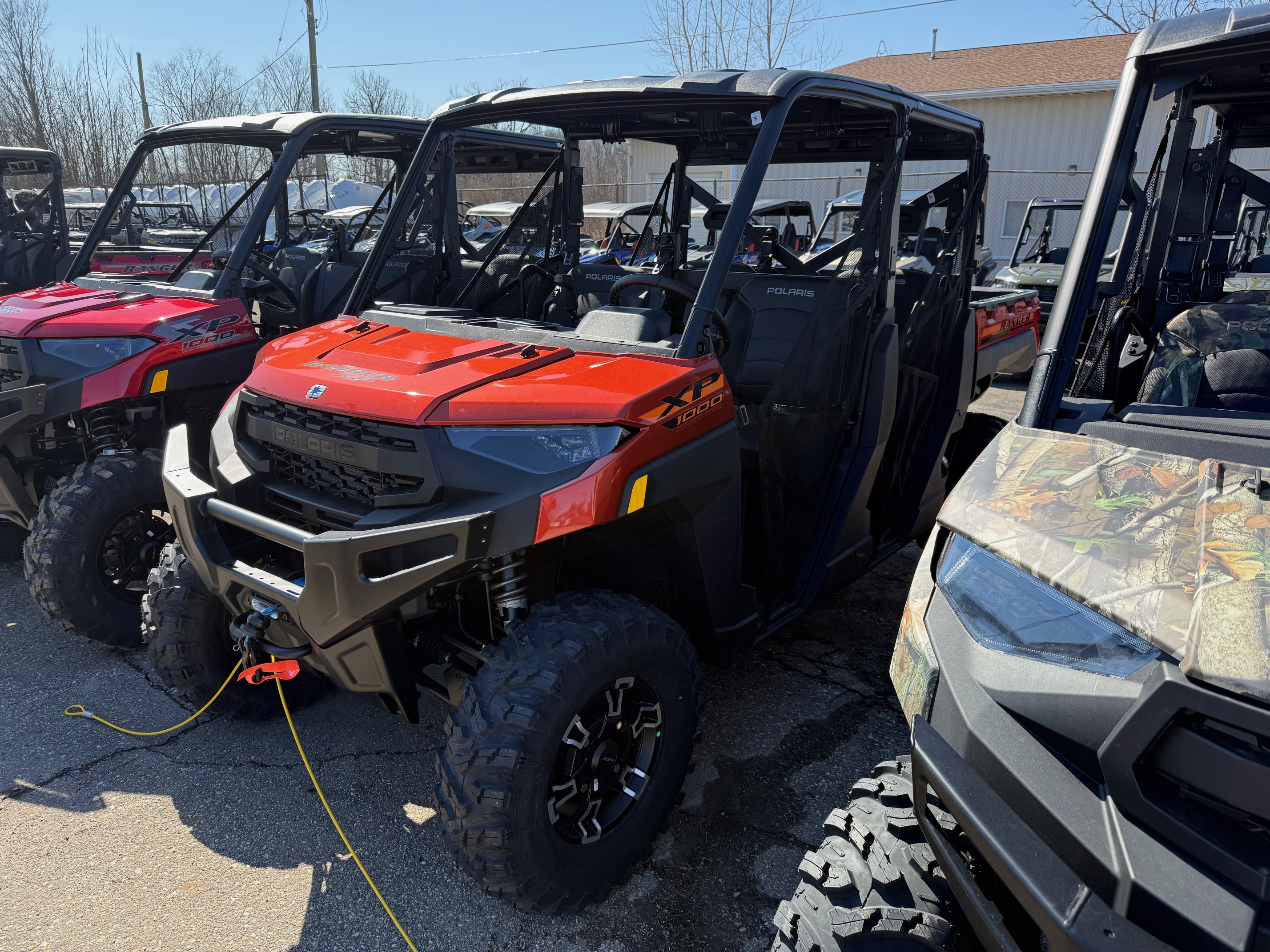 2025 Polaris Ranger® Crew XP 1000 Premium - ORANGE RUST - Photo 6