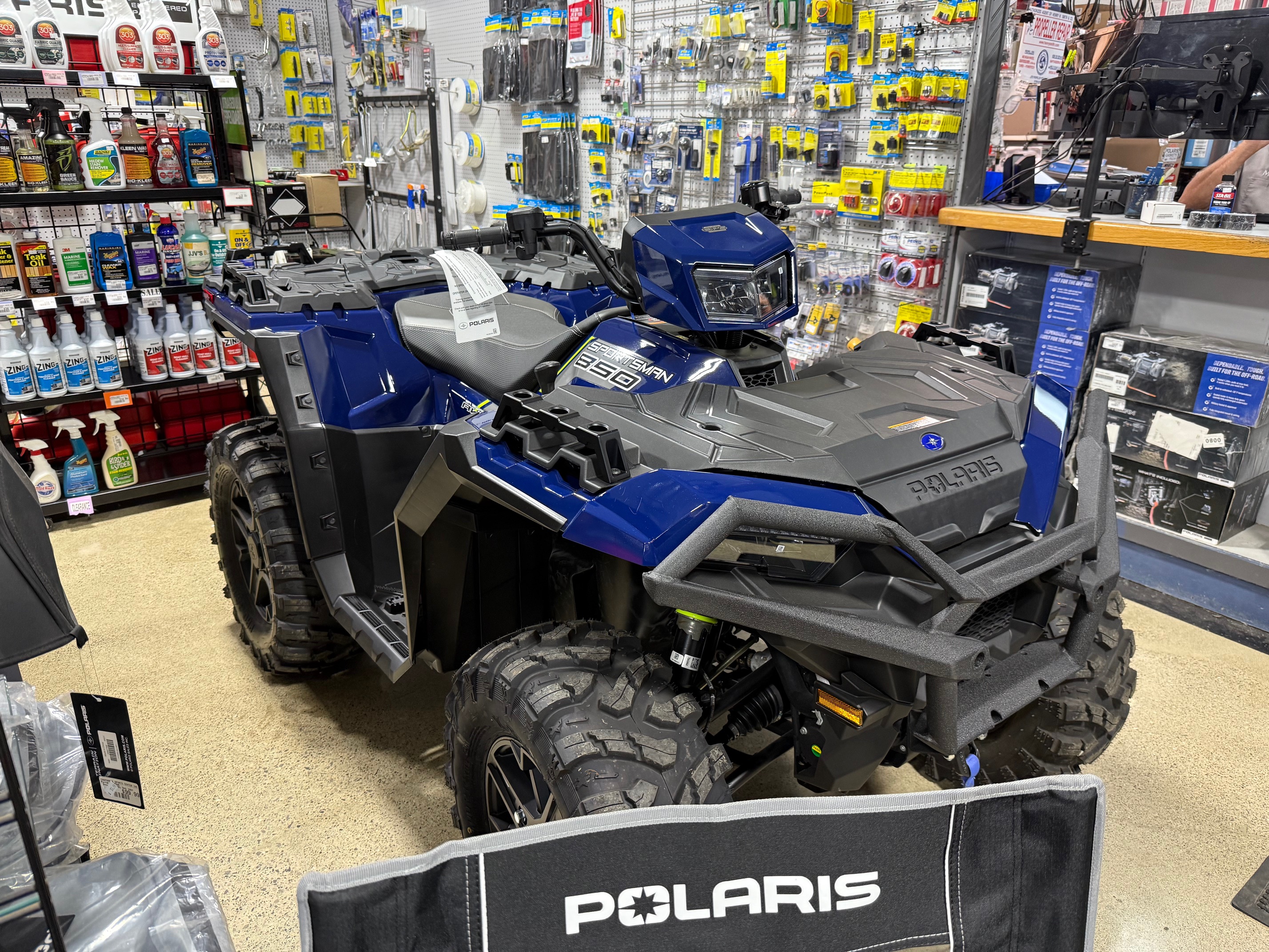 2026 Polaris Sportsman® 850 Trail SPRINGFIELD BLUE - Photo 2