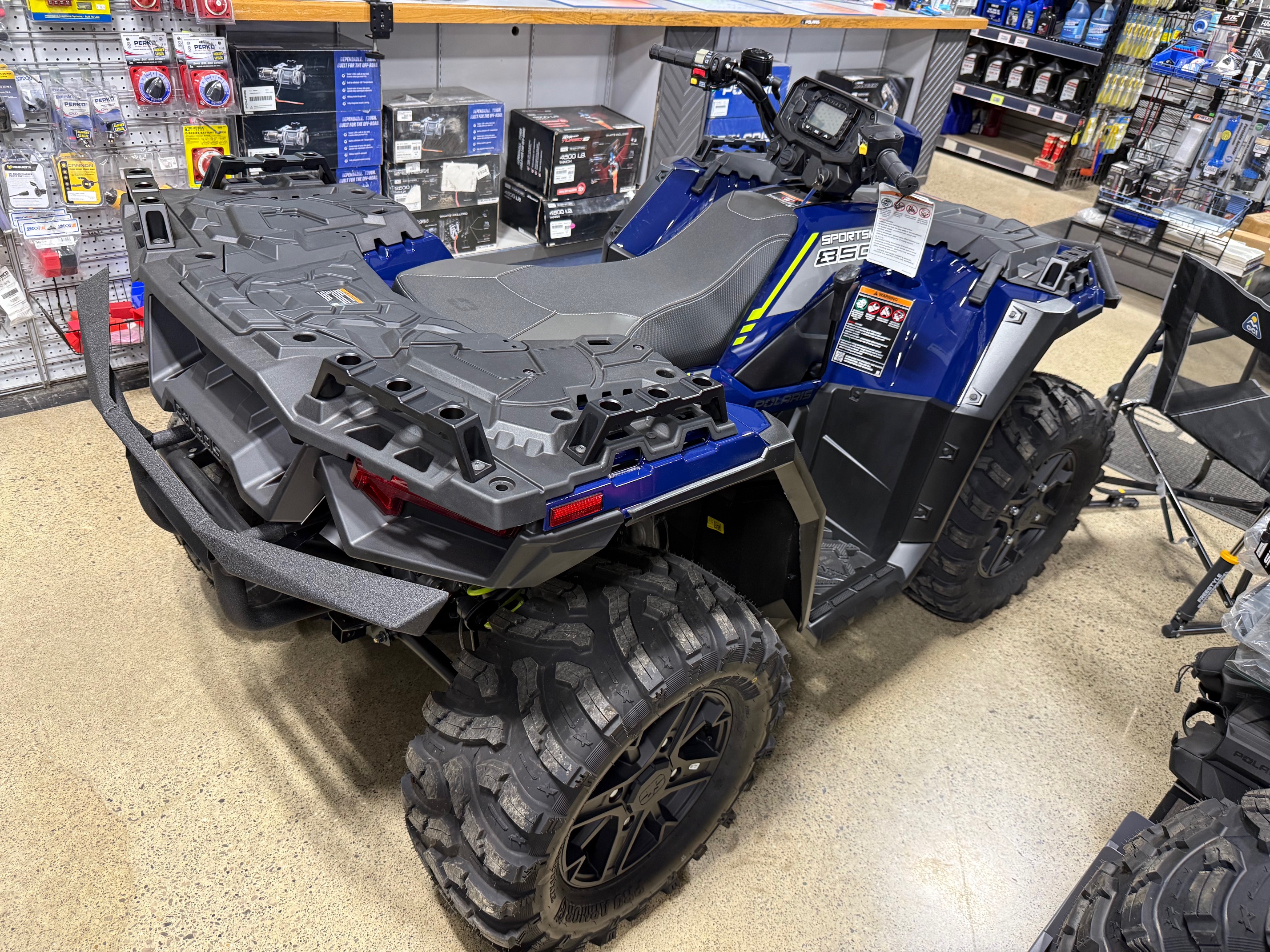 2026 Polaris Sportsman® 850 Trail SPRINGFIELD BLUE - Photo 4