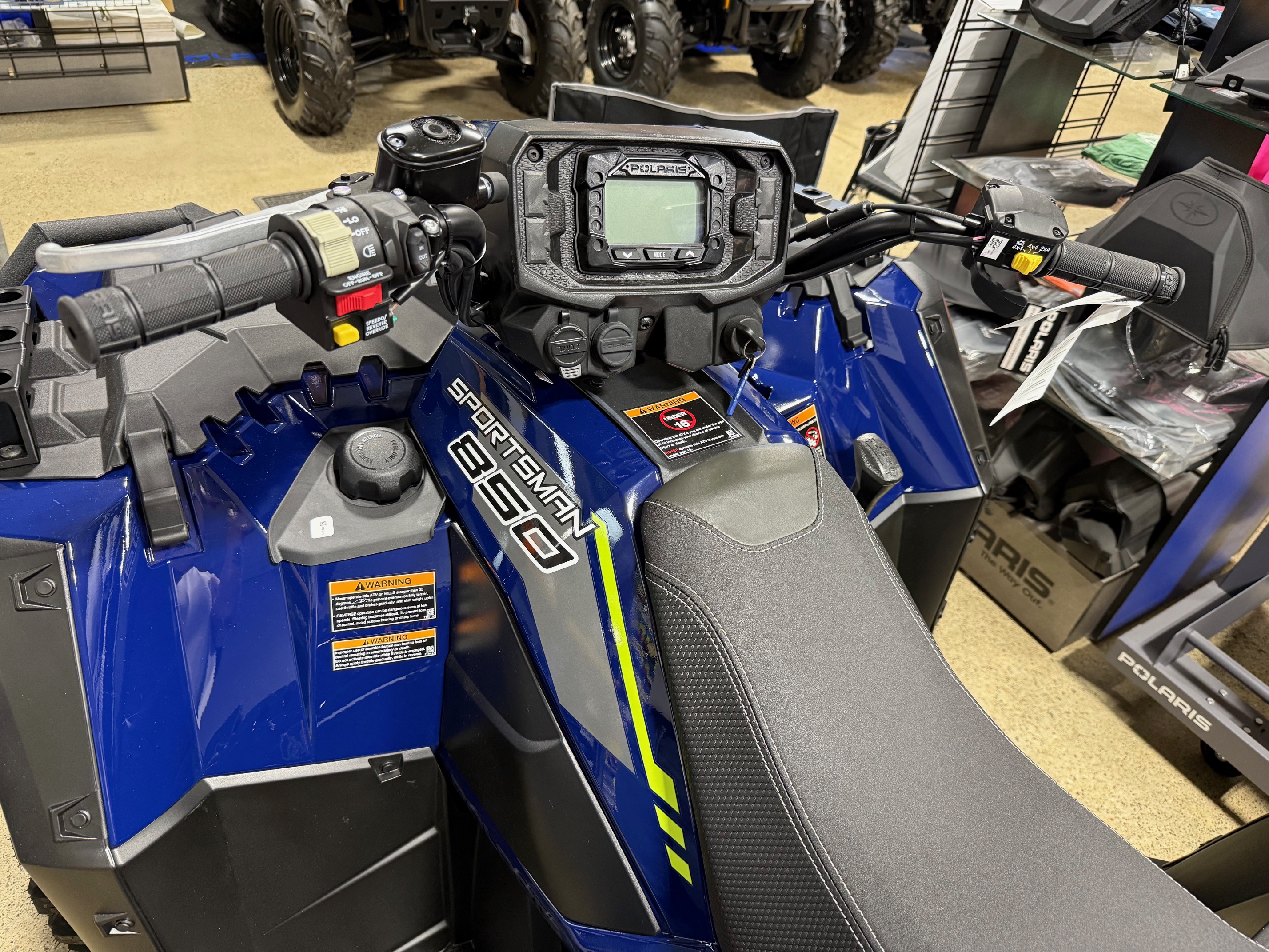 2026 Polaris Sportsman® 850 Trail SPRINGFIELD BLUE - Photo 5