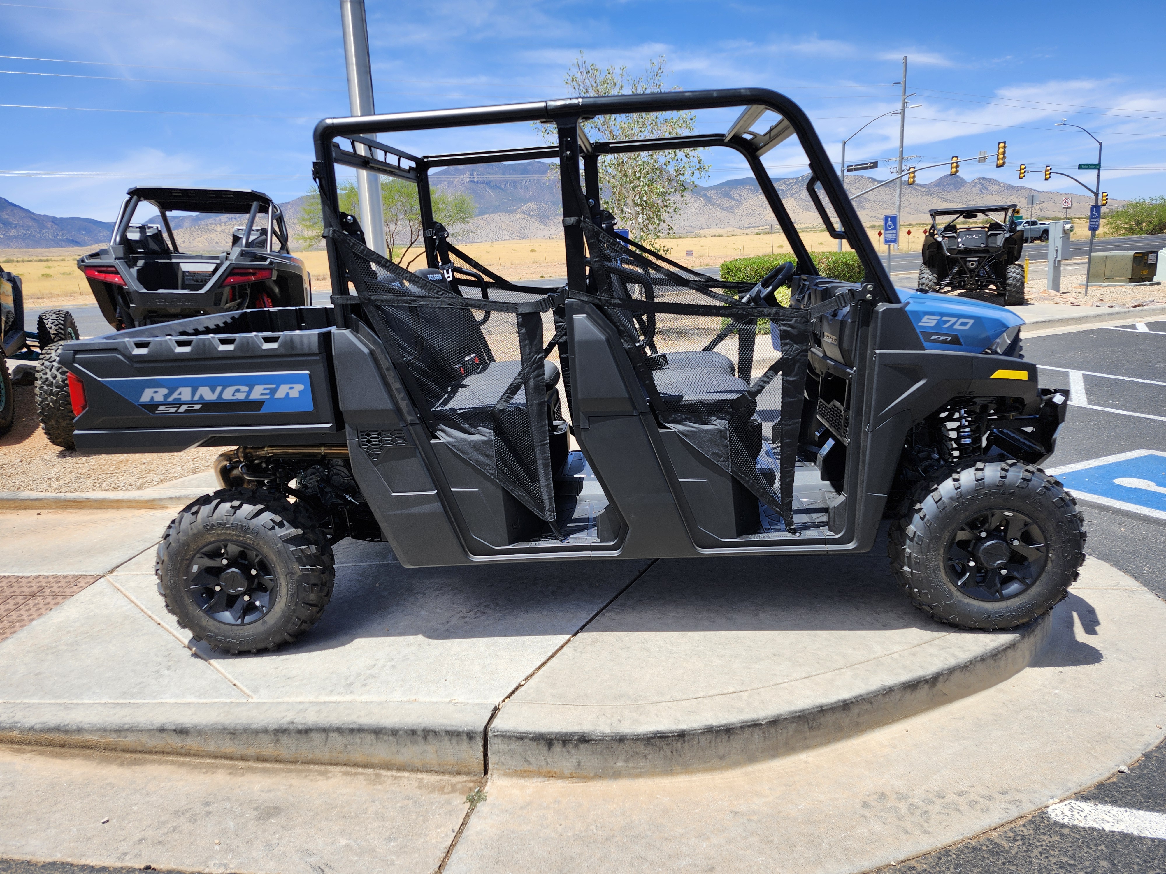 2025 Polaris RANGER CREW SP 570 PREMIUM - ZENITH BLUE Premium - Photo 5