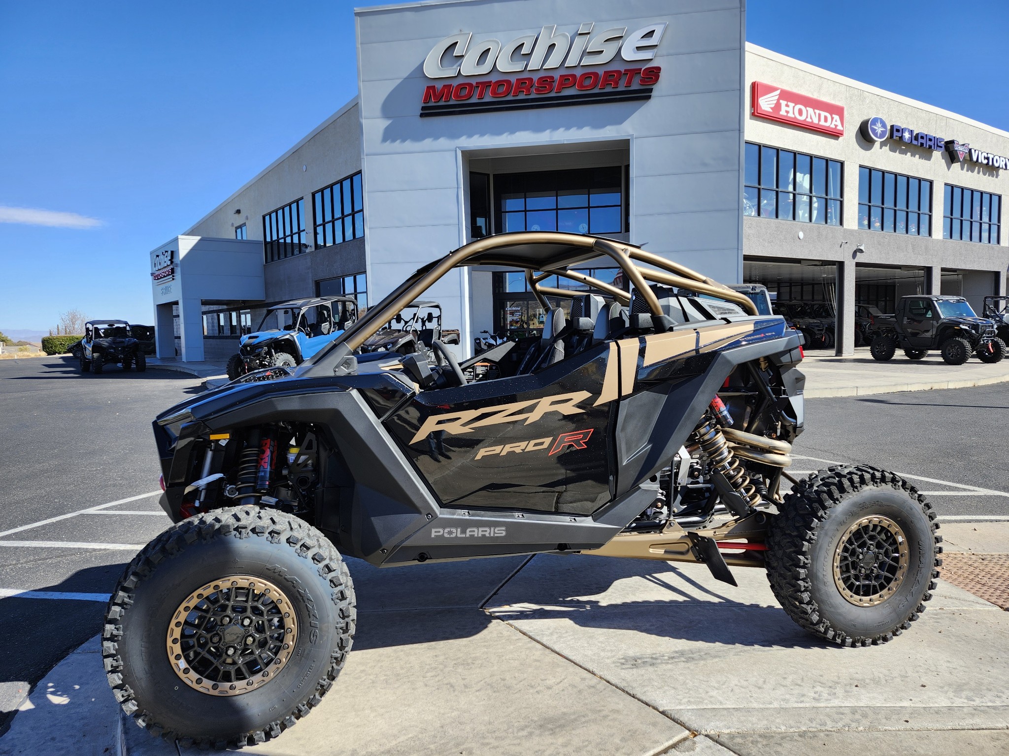 2025 Polaris RZR PRO R ULT - BLACK CRYSTAL / S BRONZE Ultimate