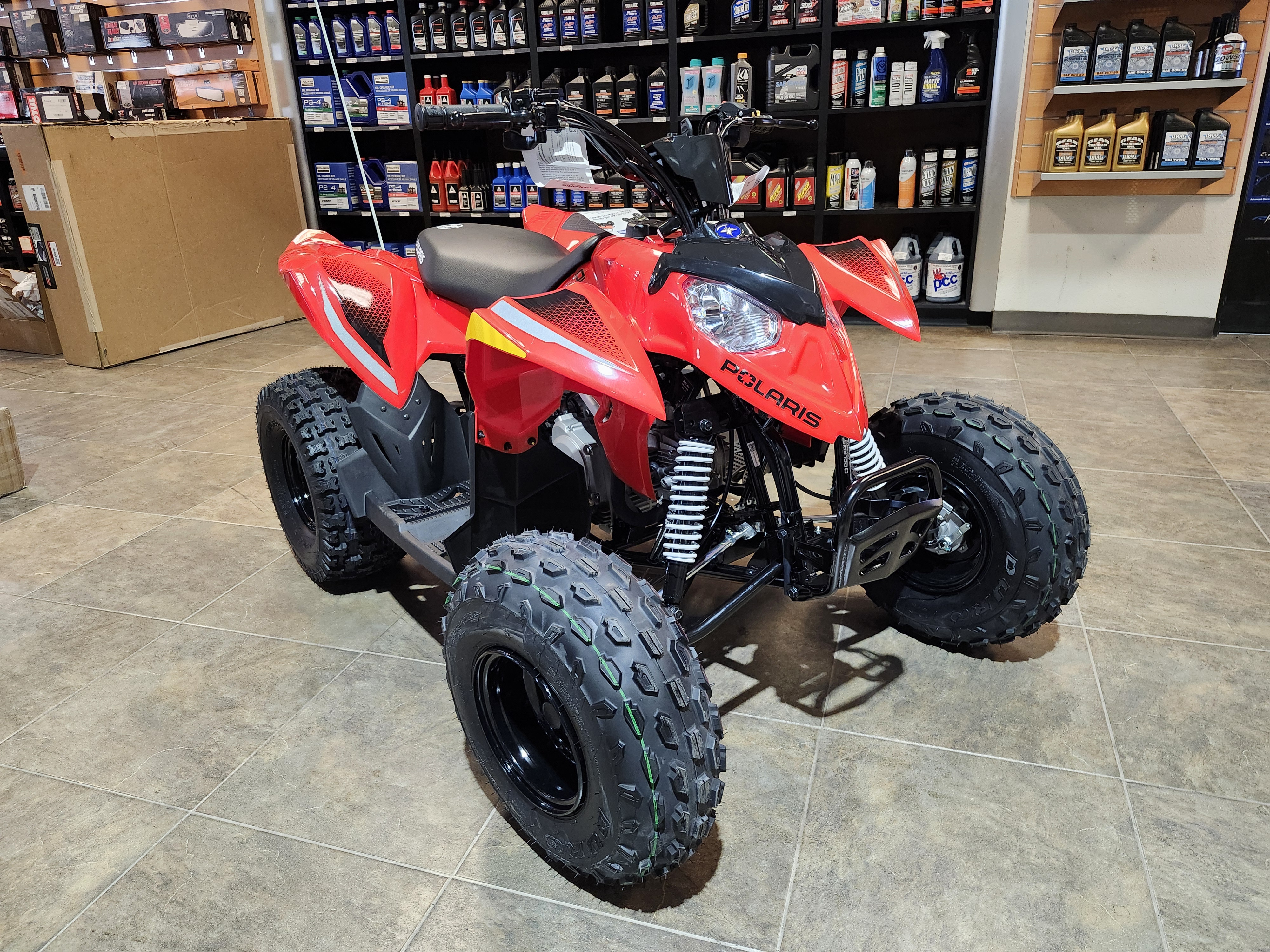 2026 Polaris OUTLAW 110 INDY RED 110 EFI
