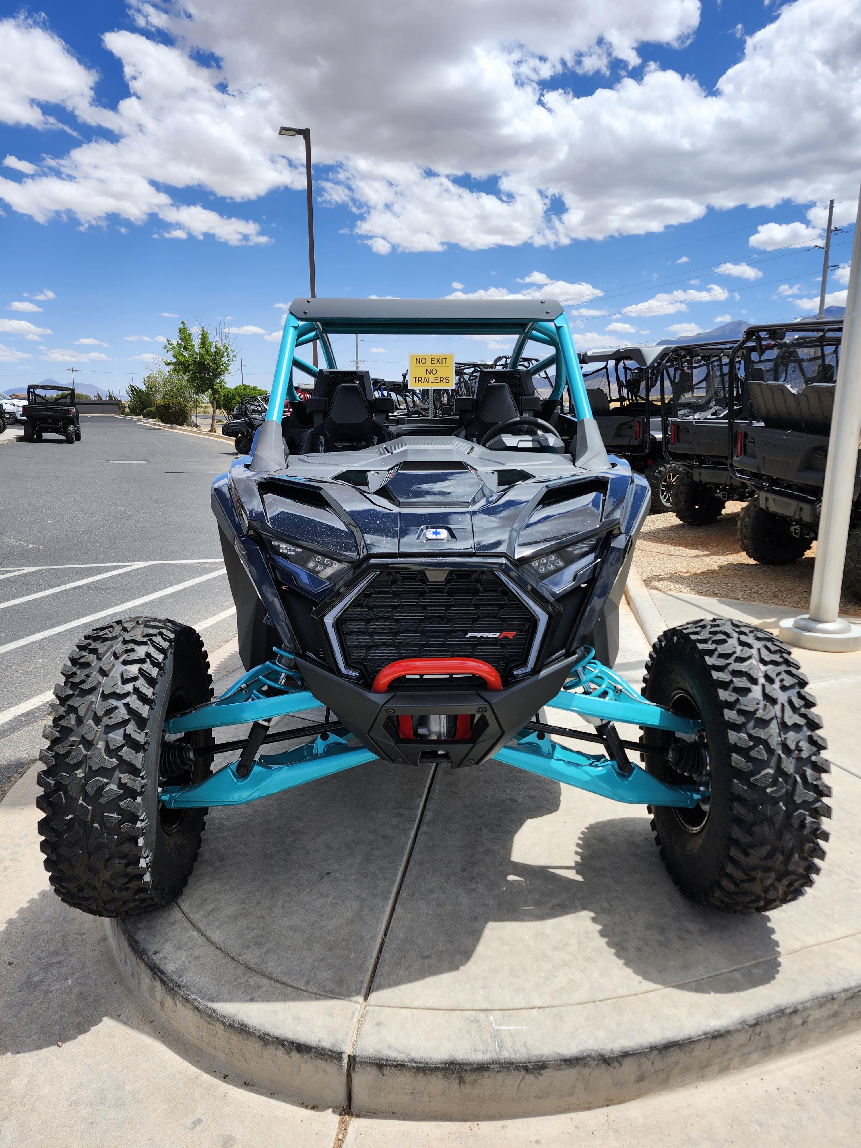 2025 Polaris RZR PRO R ULT - BLACK CRYSTAL / RAD GREEN Ultimate - Photo 3