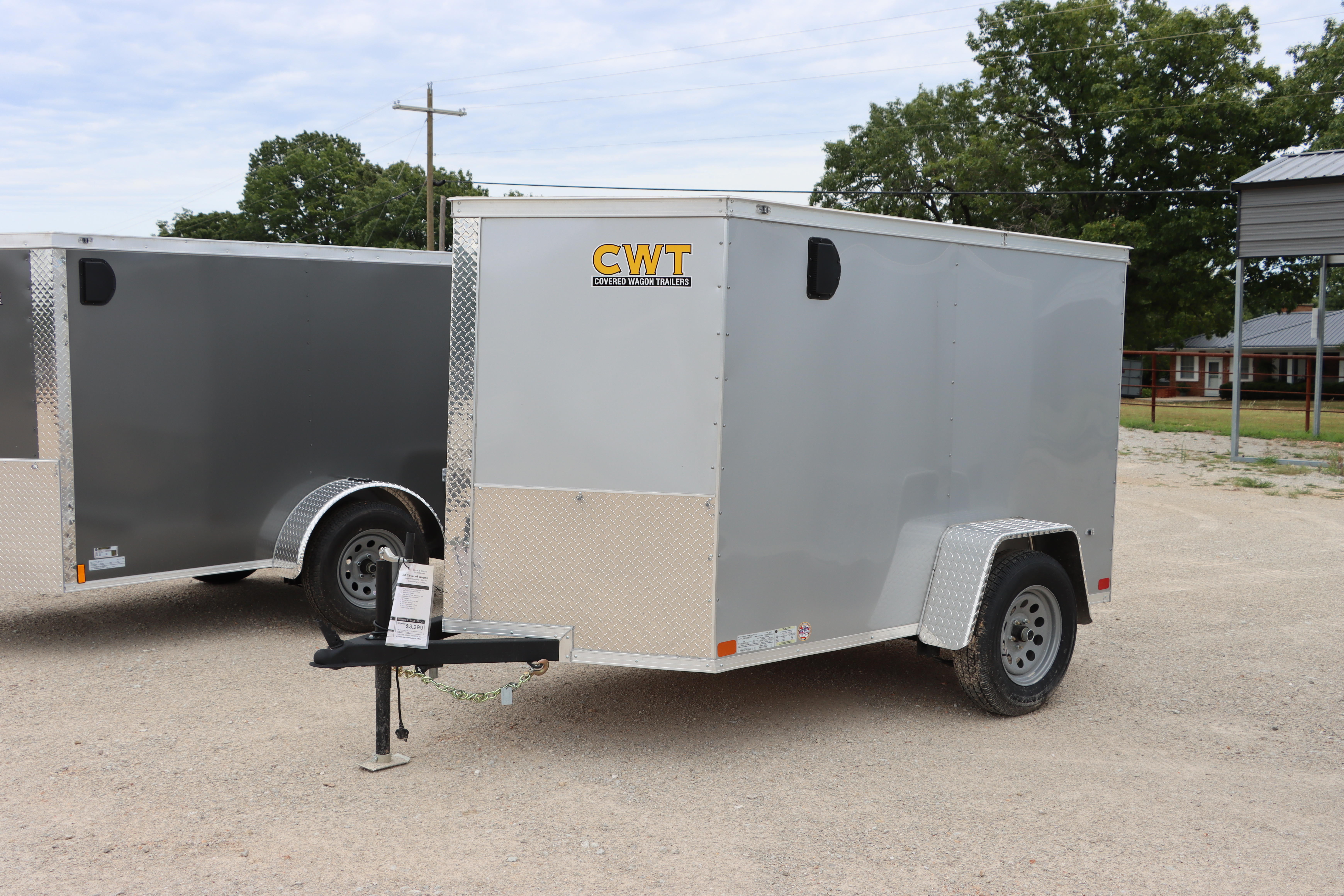 2026 5×8 Enclosed Cargo Trailer