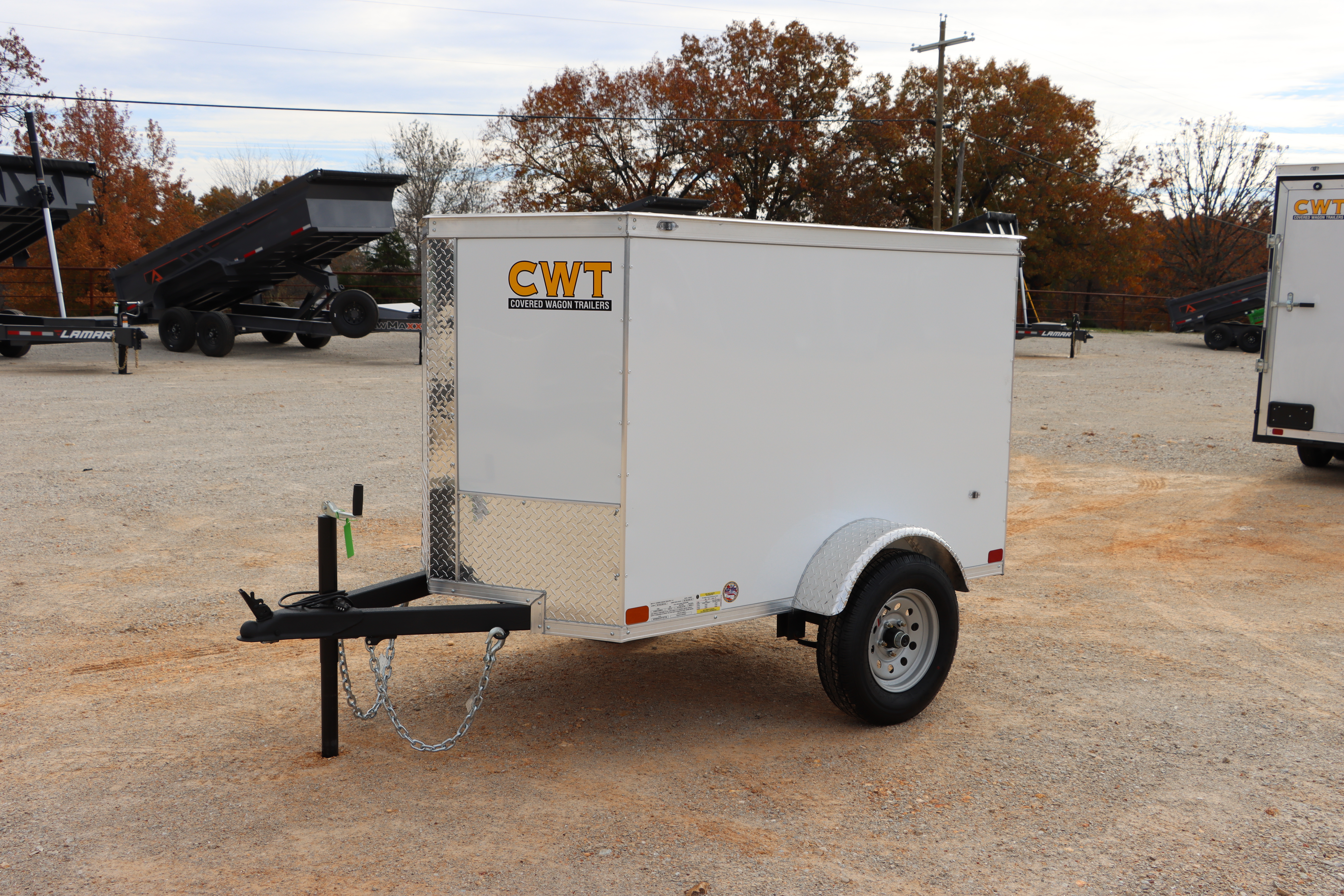 2027 4×6 Enclosed Cargo Trailer