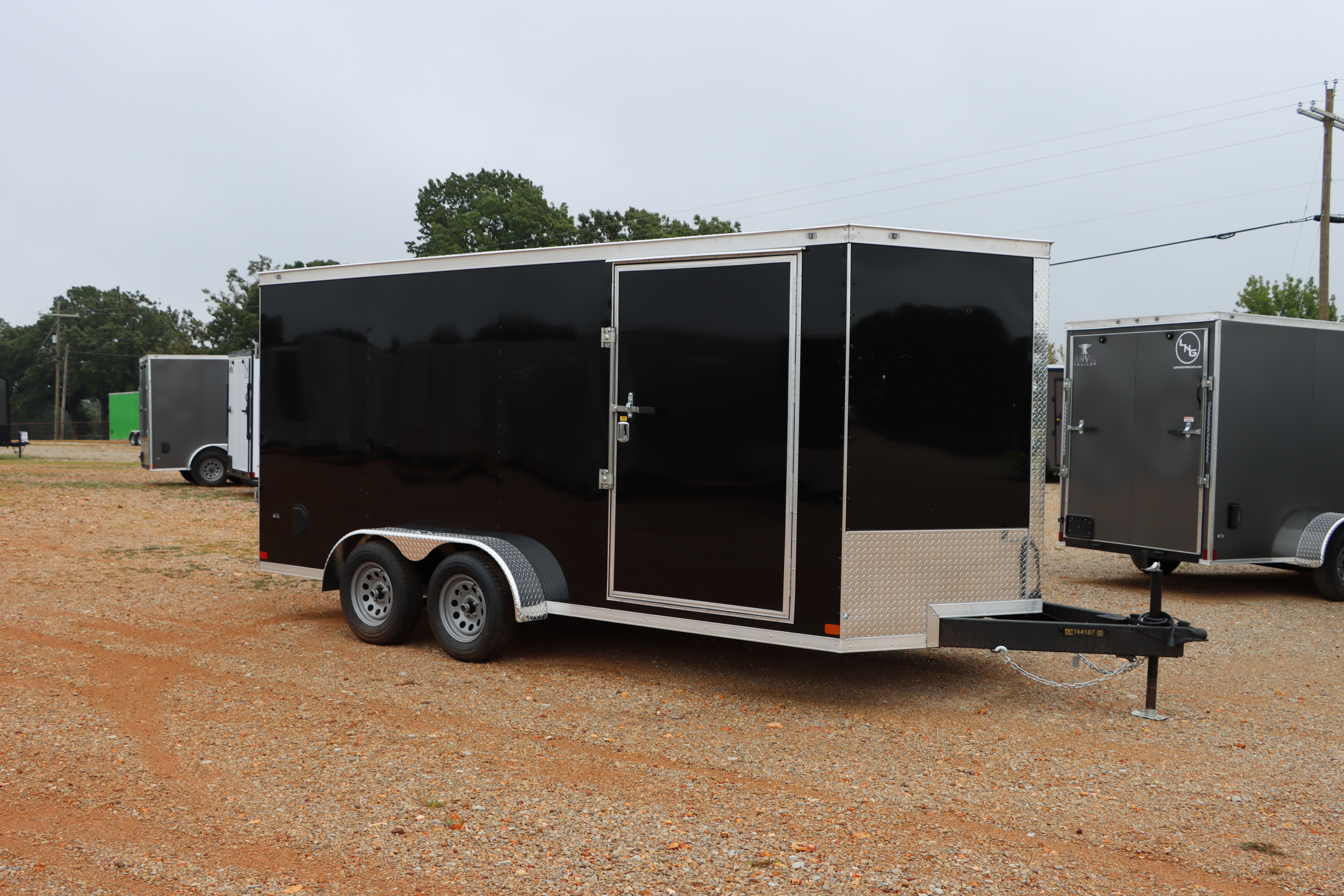 2027 7×16 Enclosed Cargo Trailer