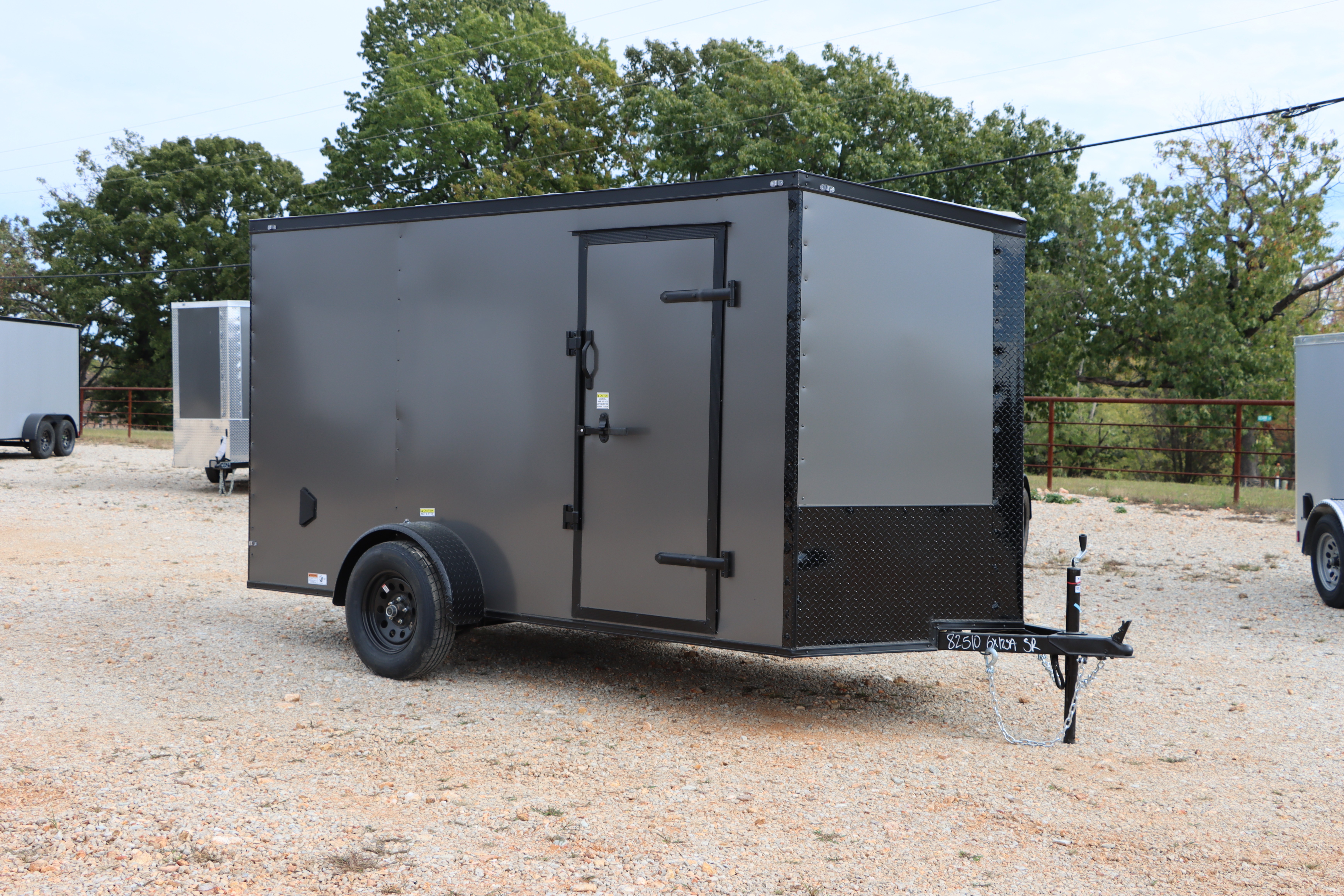 2027 6×12 Enclosed Cargo Trailer