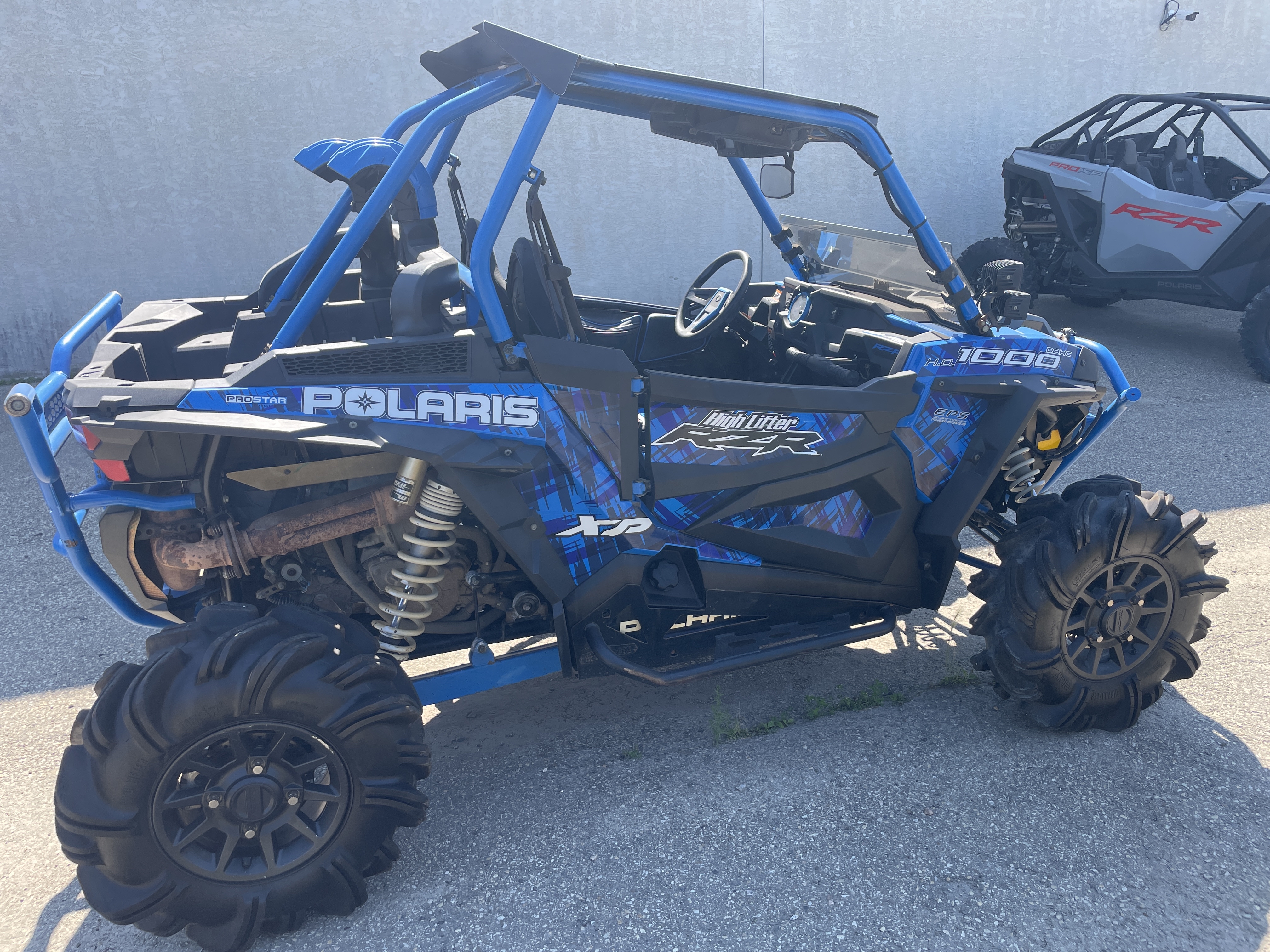 2017 Polaris RZR XP 1000 EPS High Lifter Edition Velocity Blue - Photo 3