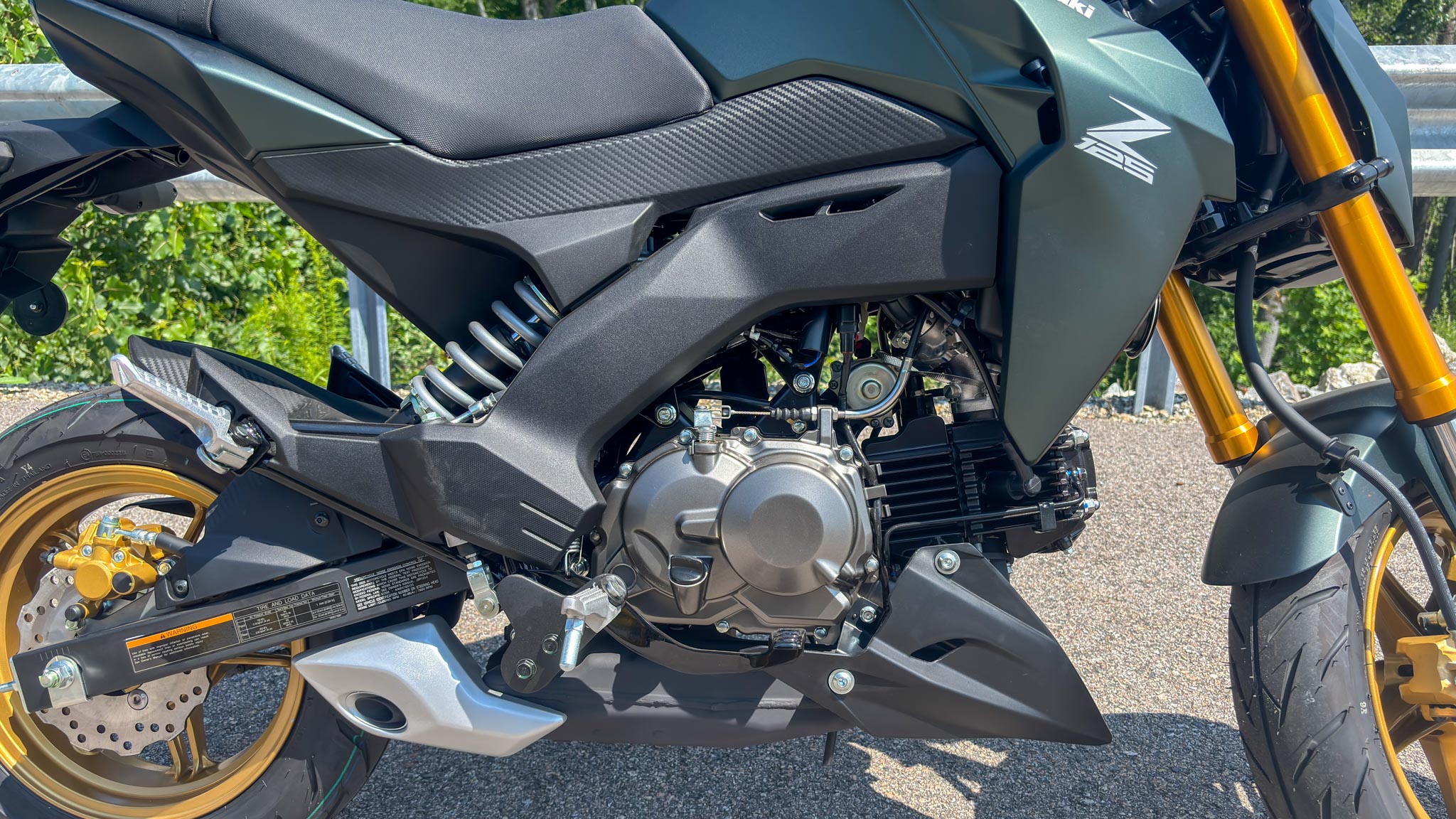 2025 Kawasaki Z125 PRO - Photo 11