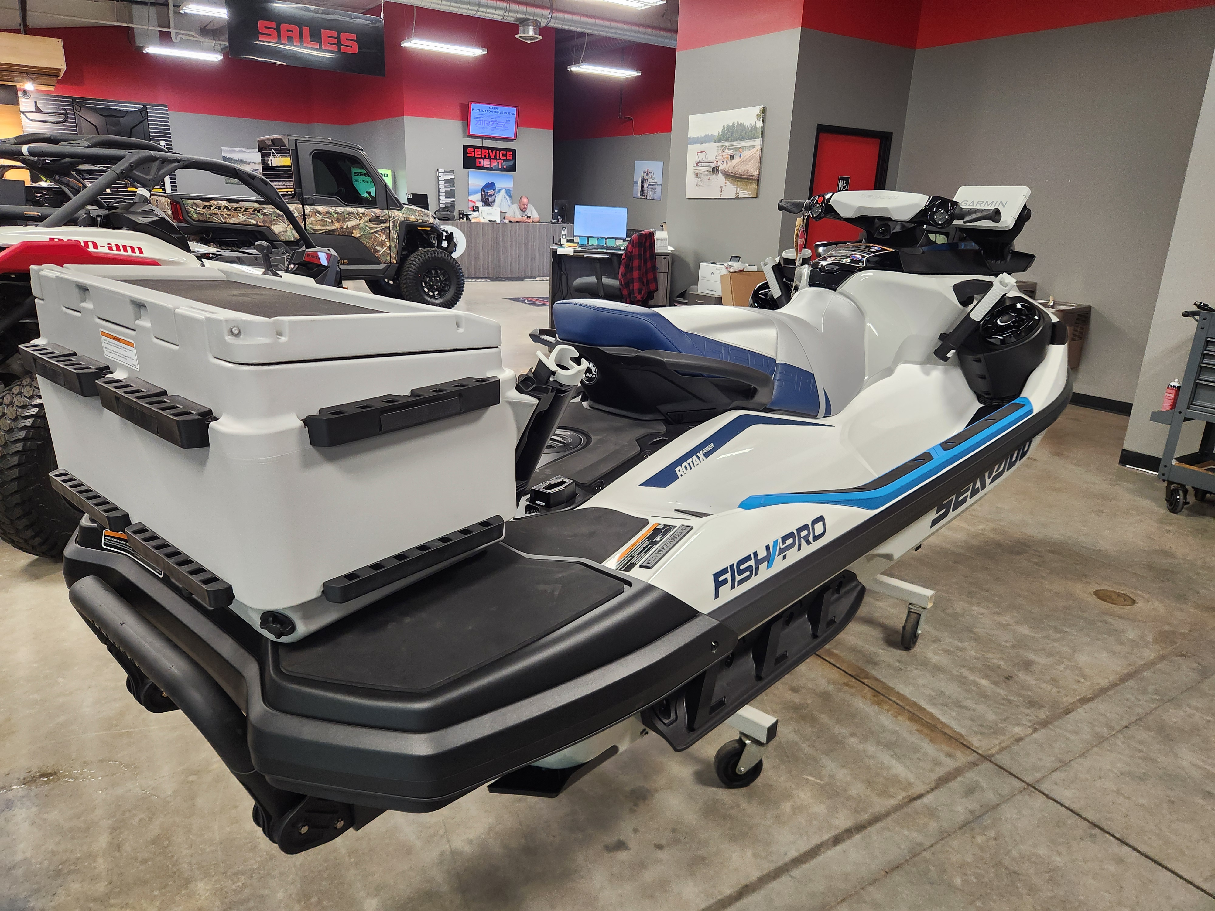 2025 Sea-Doo PWC FISHP S 170 AUD WH IBR IDF 25 - Photo 5