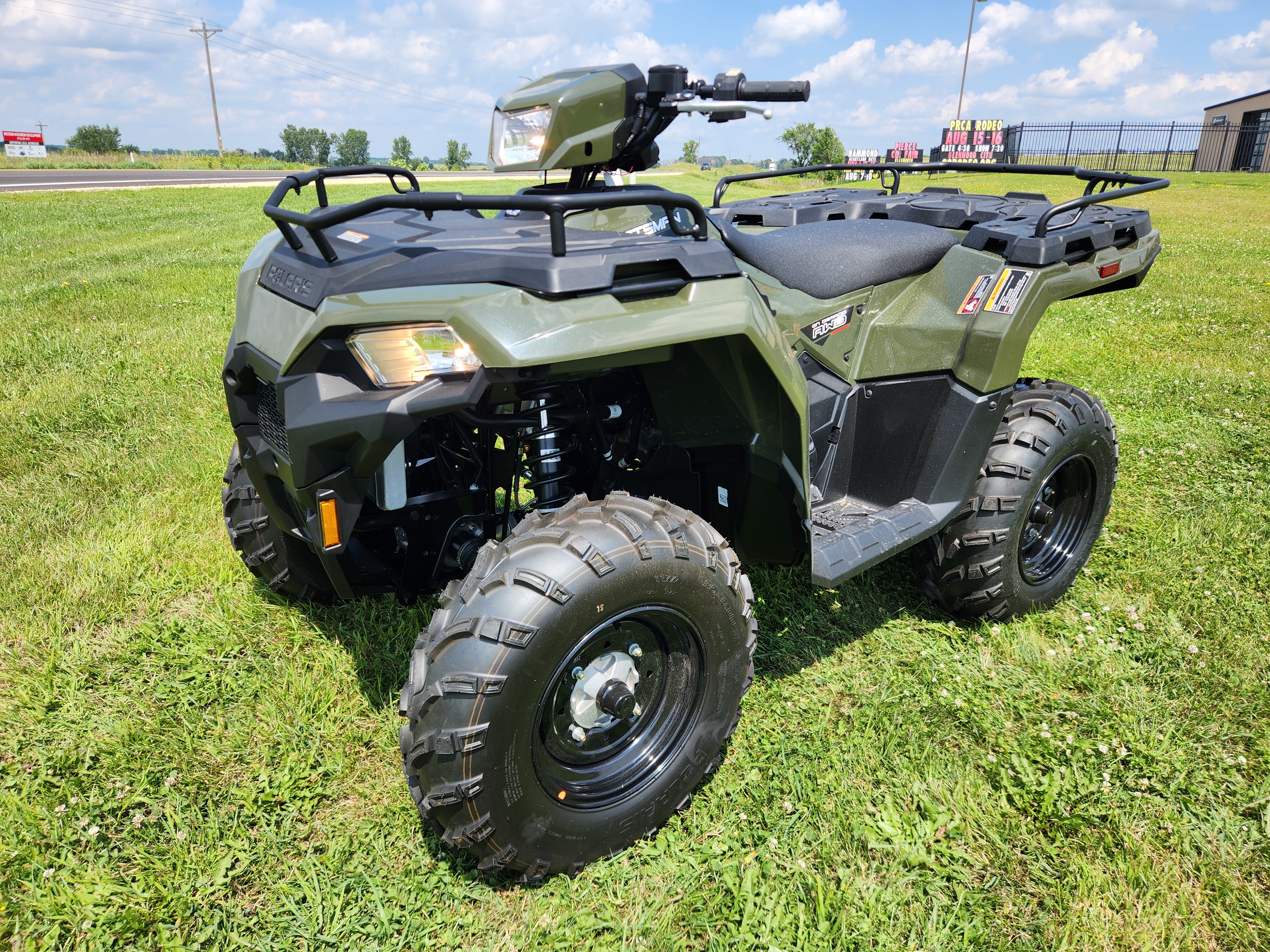 2025 Polaris SPORTSMAN 450 H.O. EPS - SAGE GREEN - Photo 2