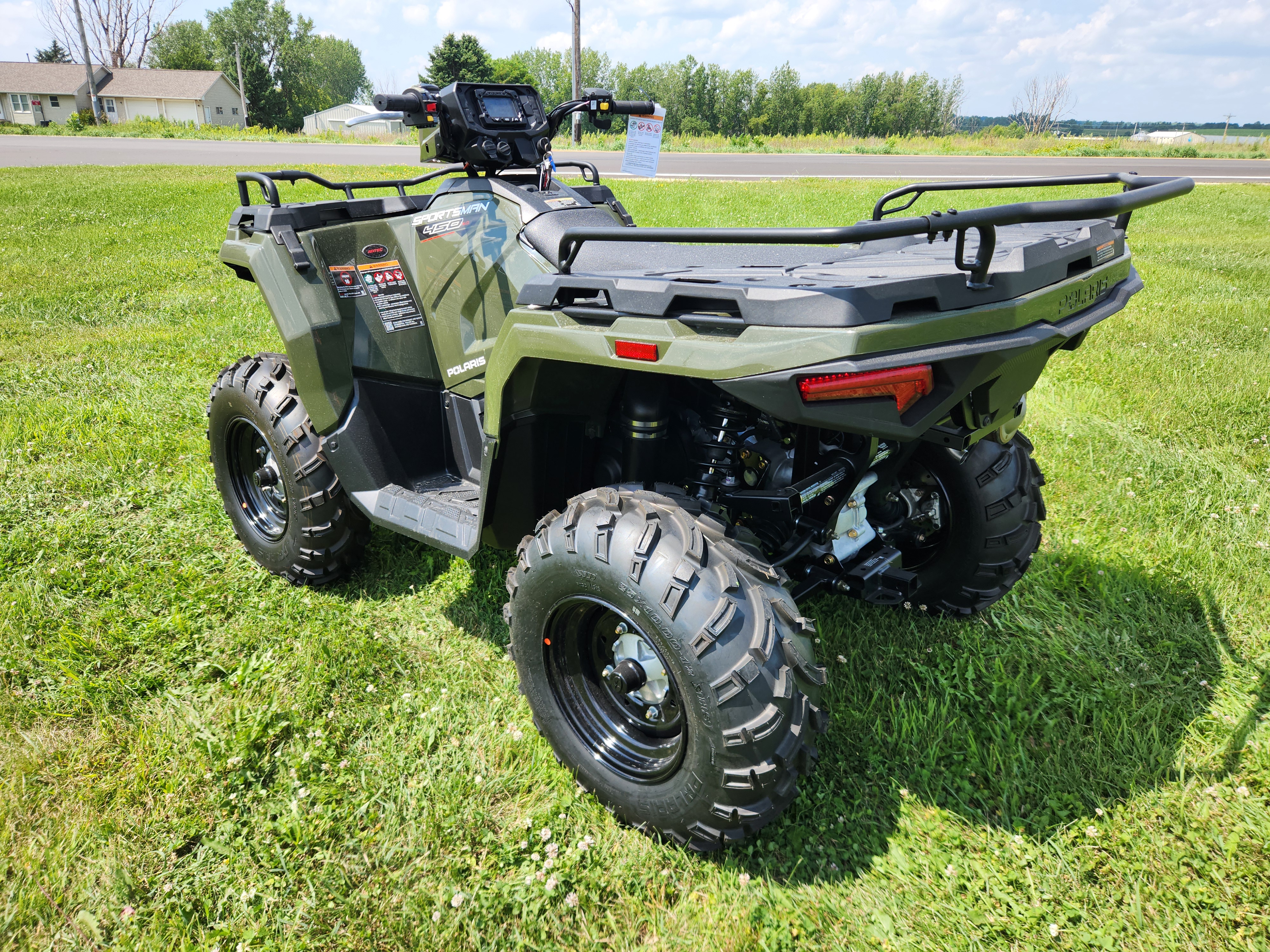 2025 Polaris SPORTSMAN 450 H.O. EPS - SAGE GREEN - Photo 3