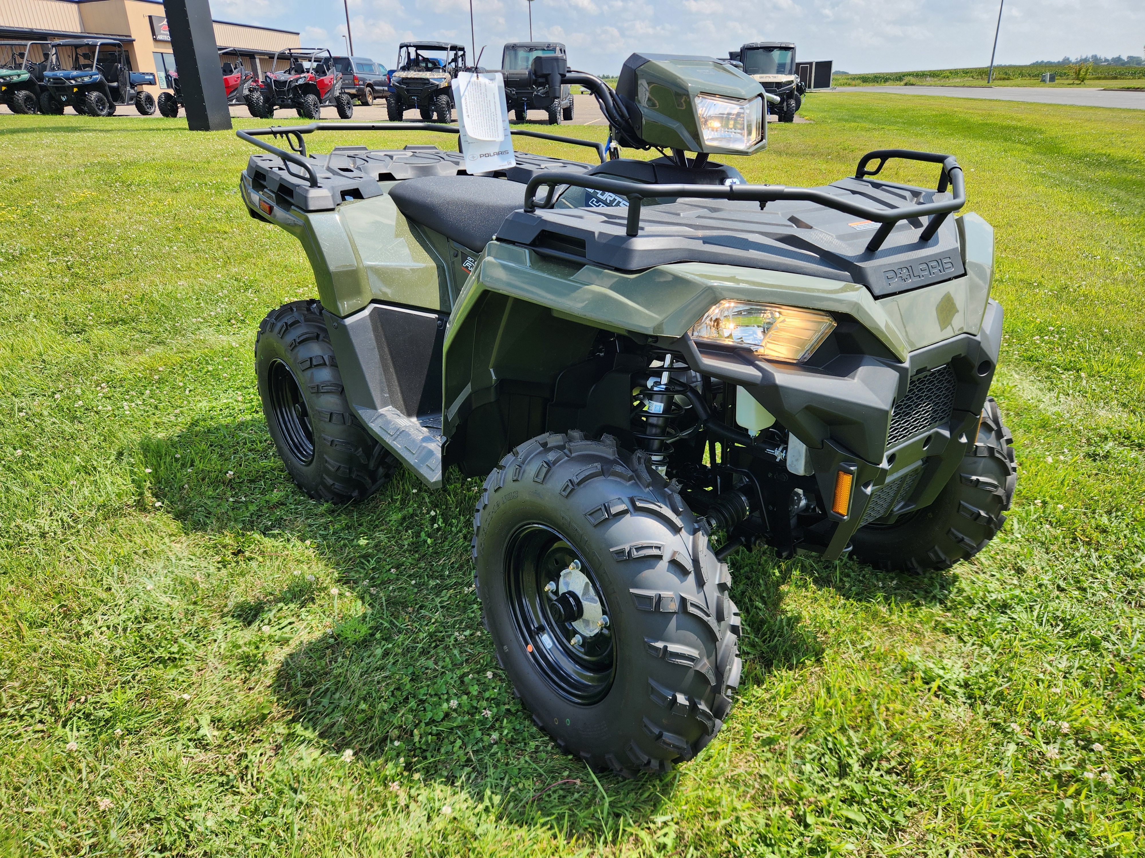 2025 Polaris SPORTSMAN 450 H.O. EPS - SAGE GREEN - Photo 7