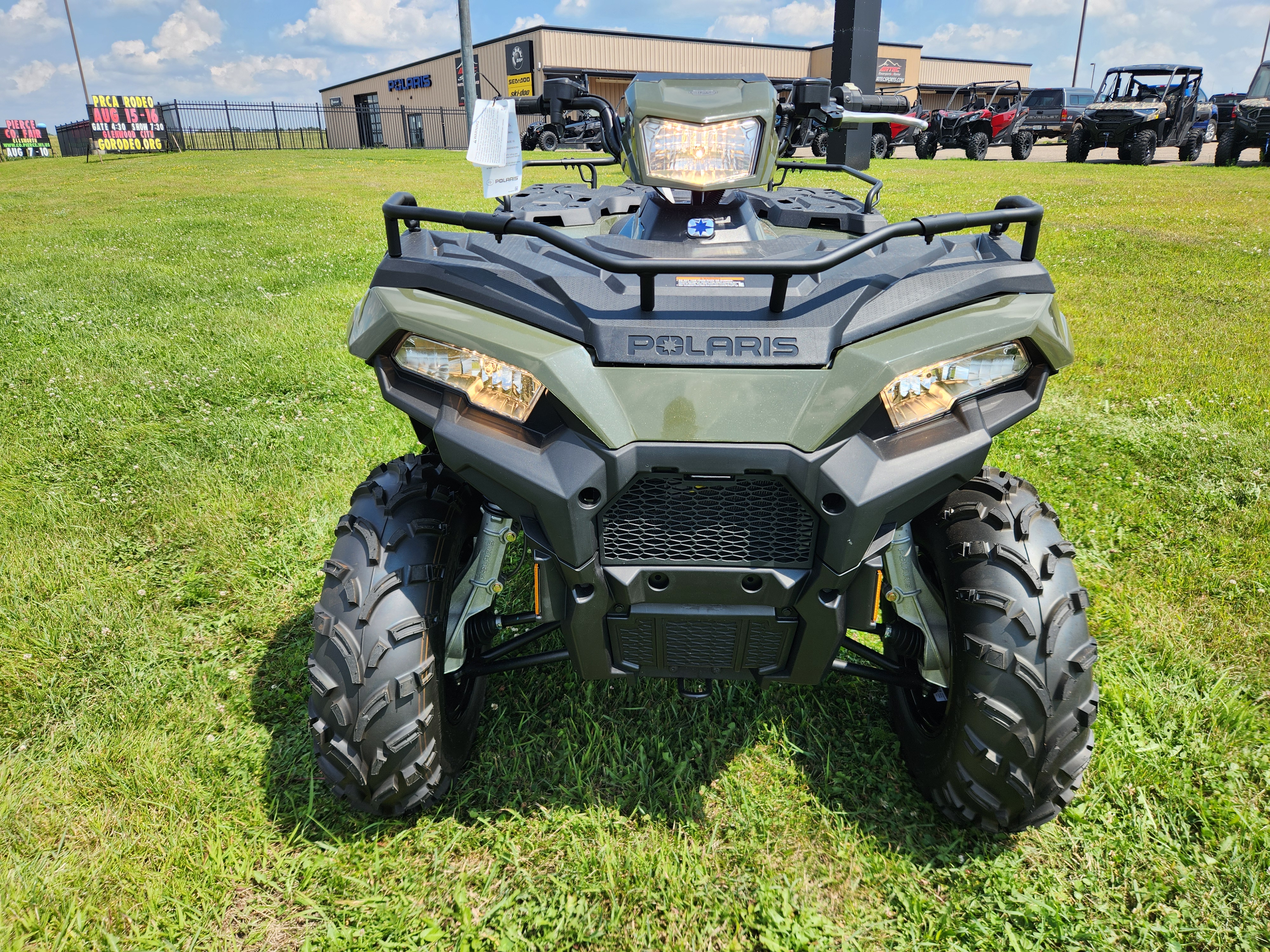 2025 Polaris SPORTSMAN 450 H.O. EPS - SAGE GREEN - Photo 8