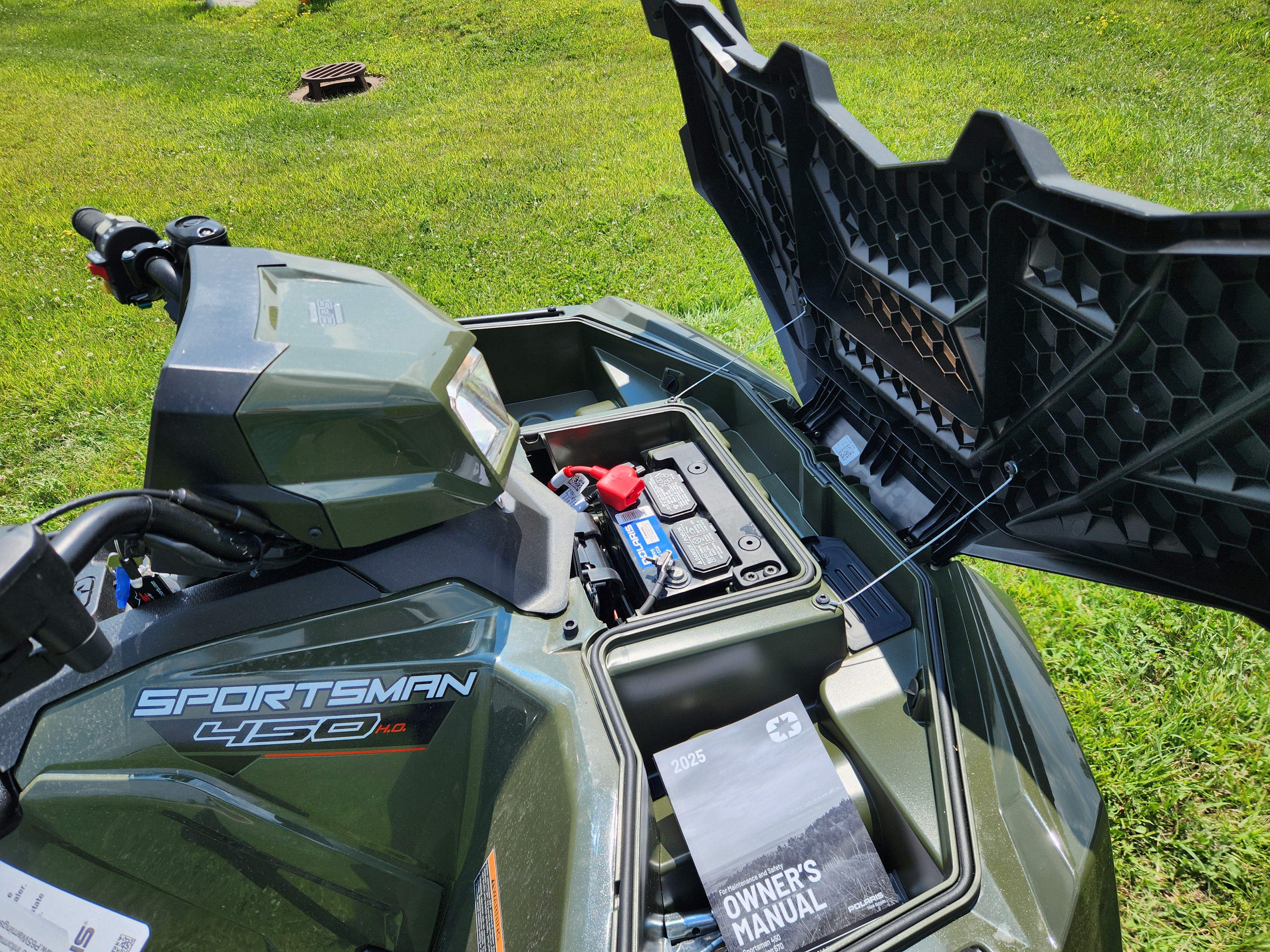 2025 Polaris SPORTSMAN 450 H.O. EPS - SAGE GREEN - Photo 9