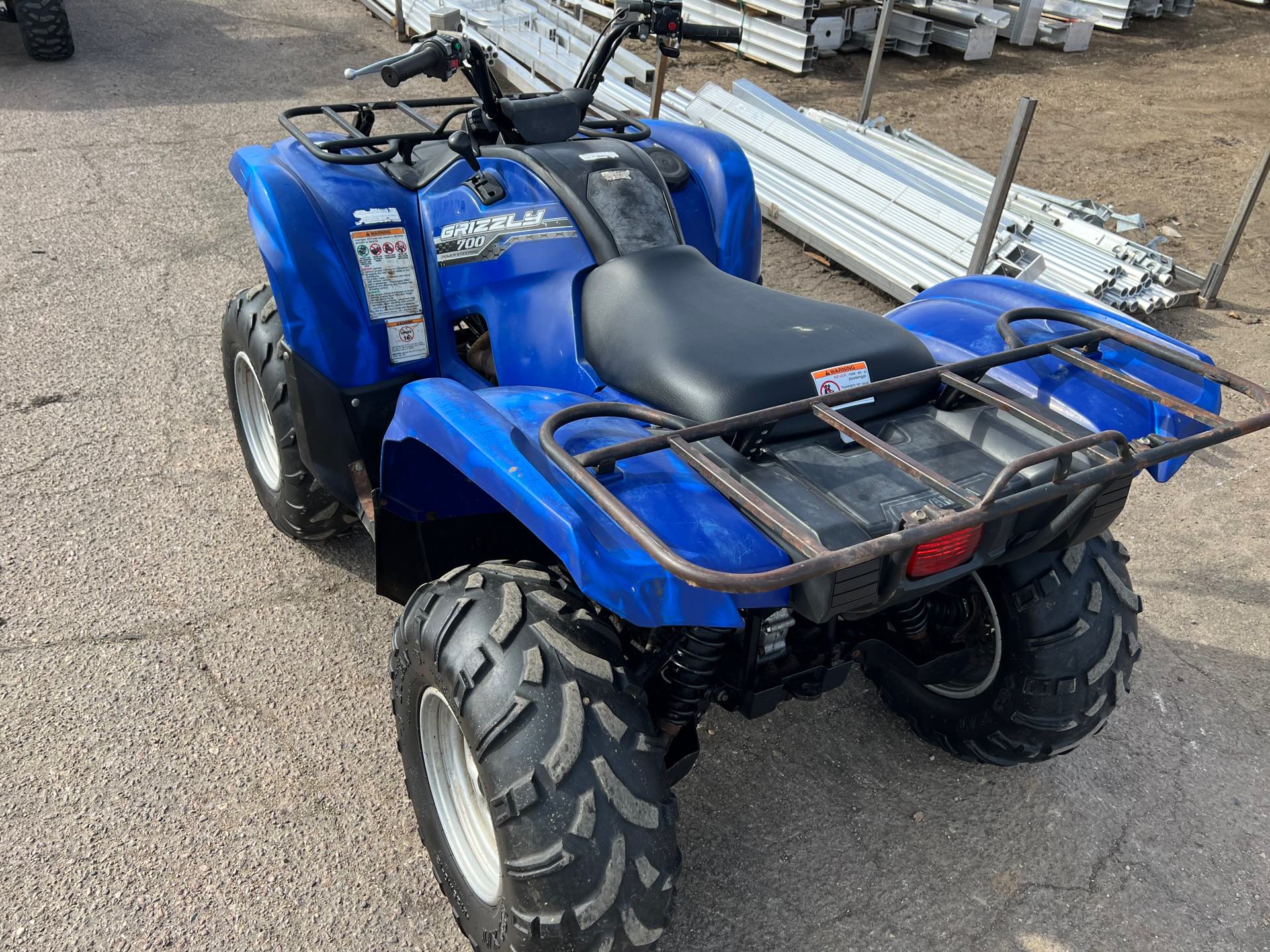 2014 Yamaha Grizzly 700 FI Auto 4x4 EPS - Photo 5
