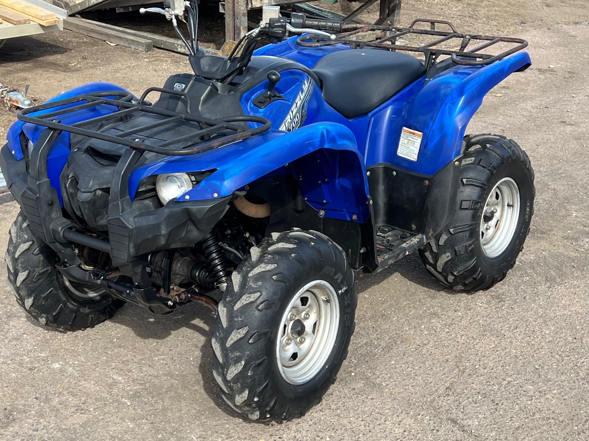 2014 Yamaha Grizzly 700 FI Auto 4x4 EPS - Photo 7