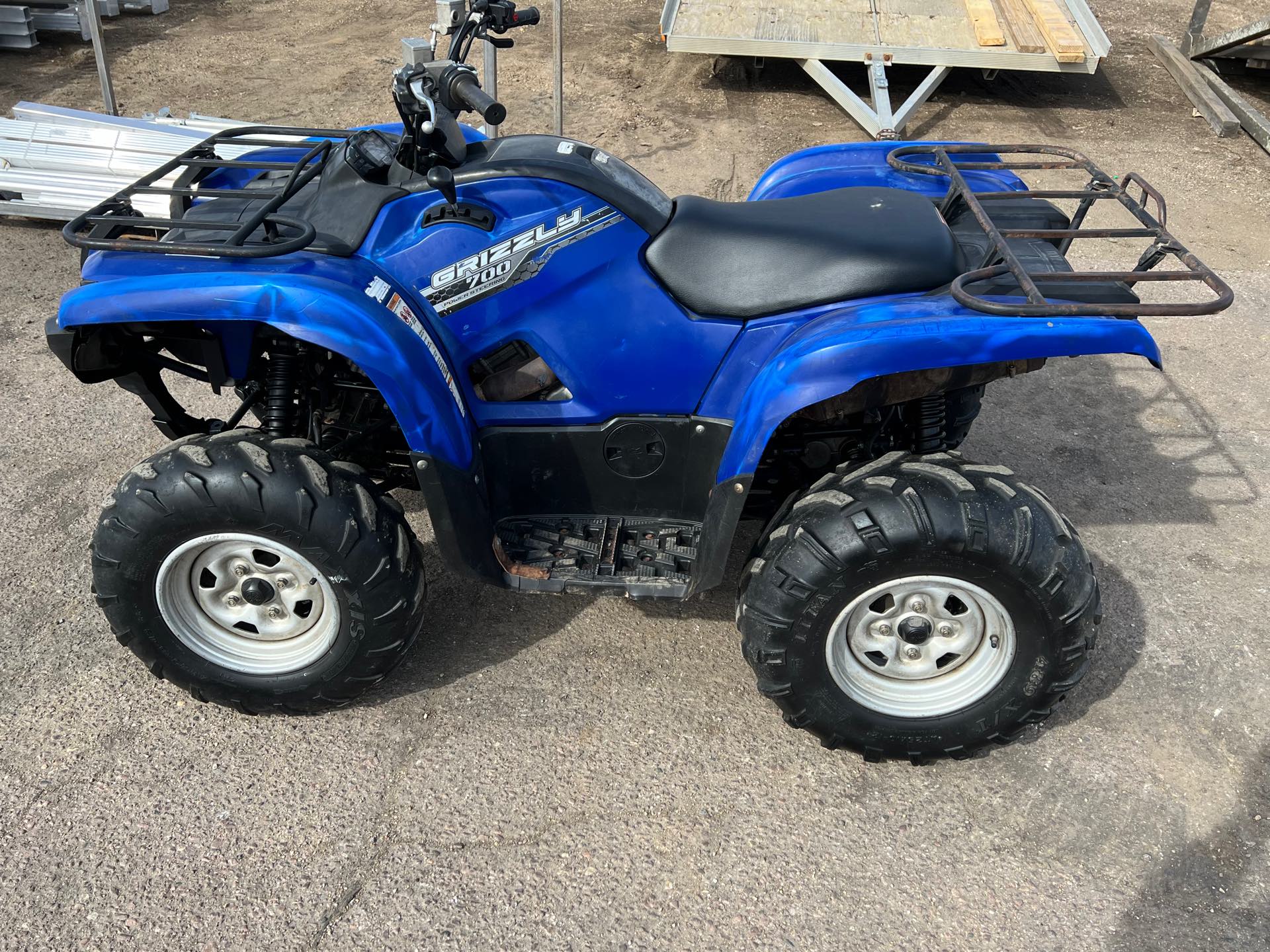 2014 Yamaha Grizzly 700 FI Auto 4x4 EPS - Photo 6