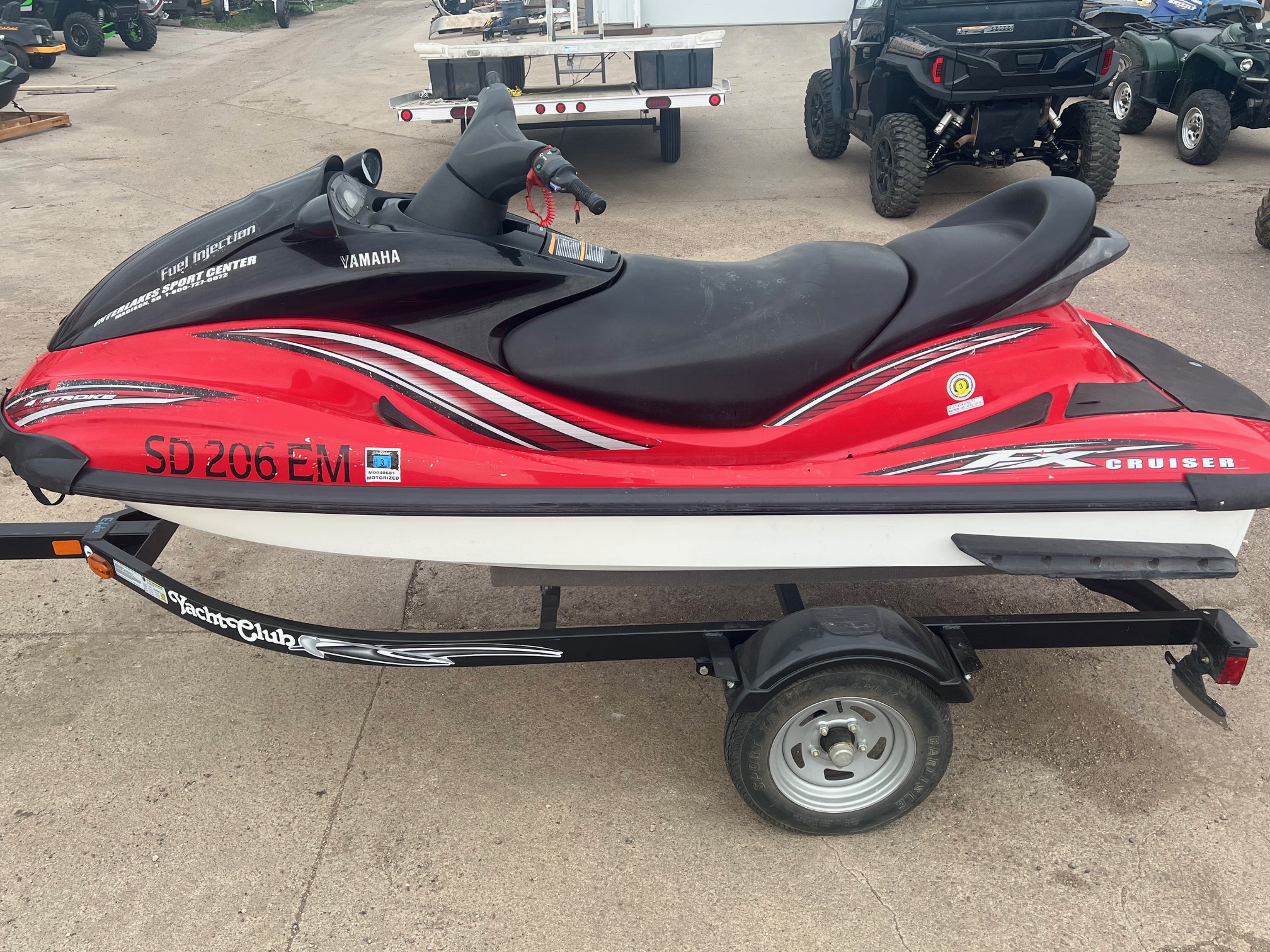 2003 Yamaha FX 140 Cruiser With Trailer
