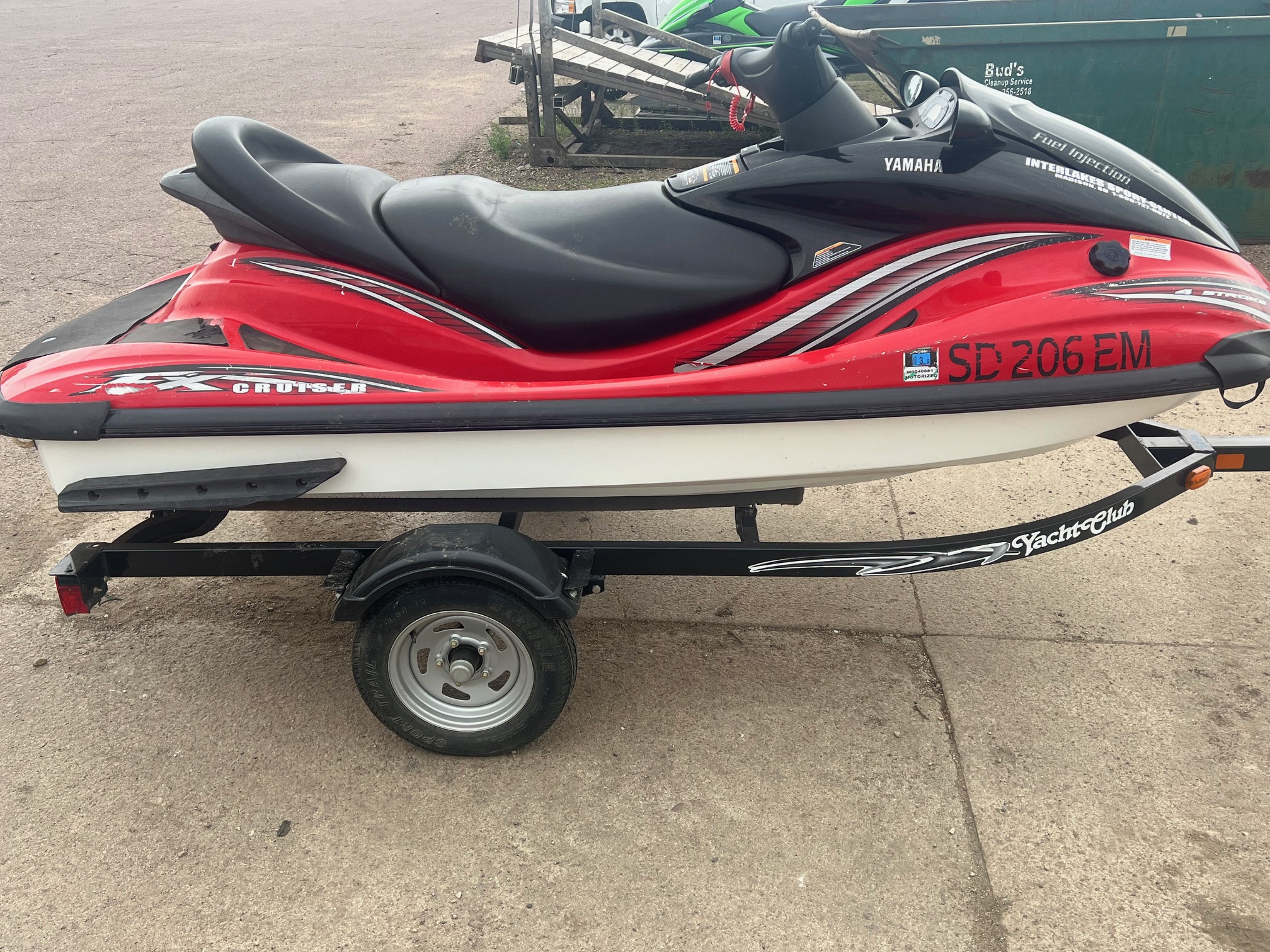 2003 Yamaha FX 140 Cruiser With Trailer - Photo 4
