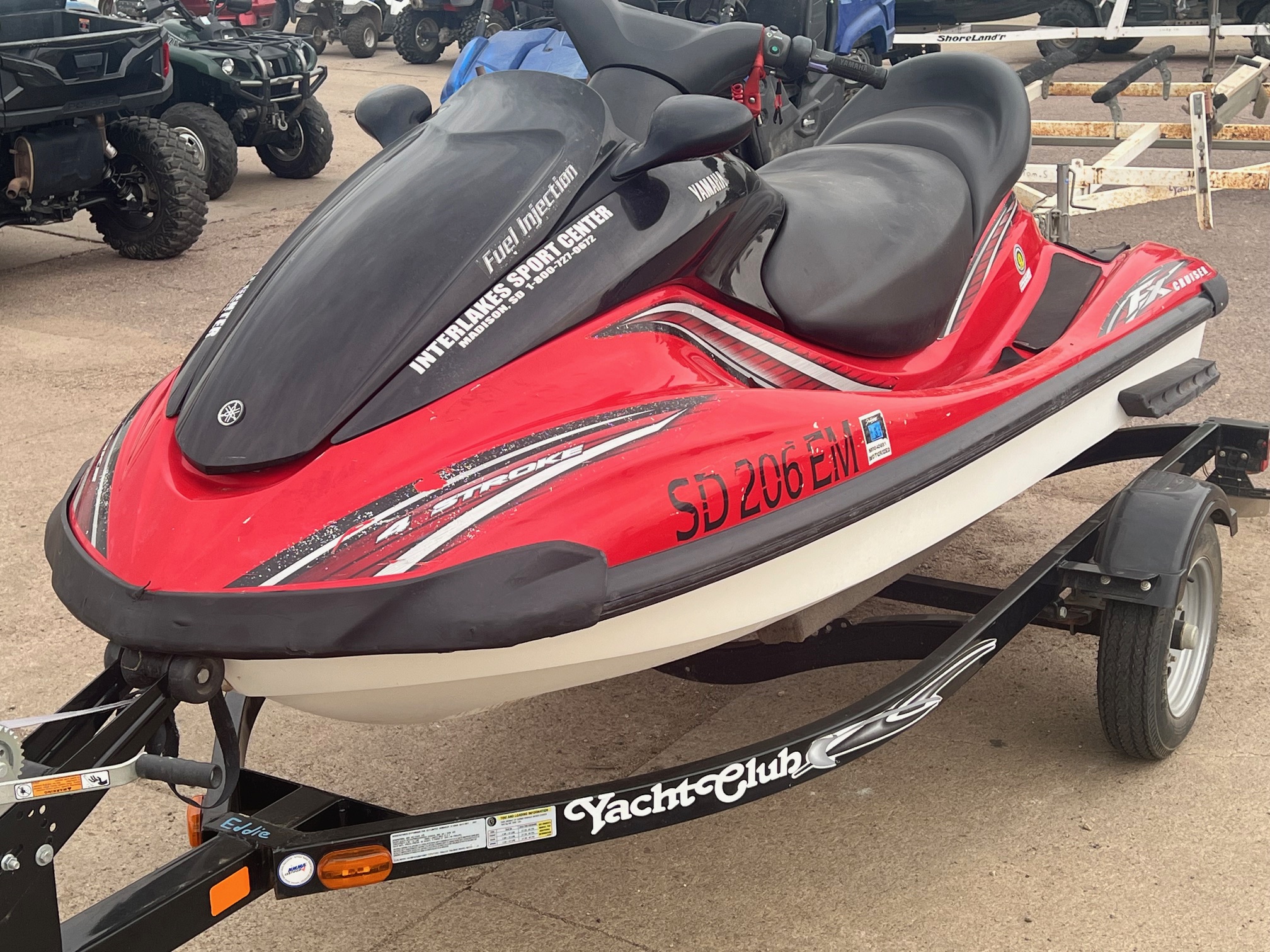 2003 Yamaha FX 140 Cruiser With Trailer - Photo 6