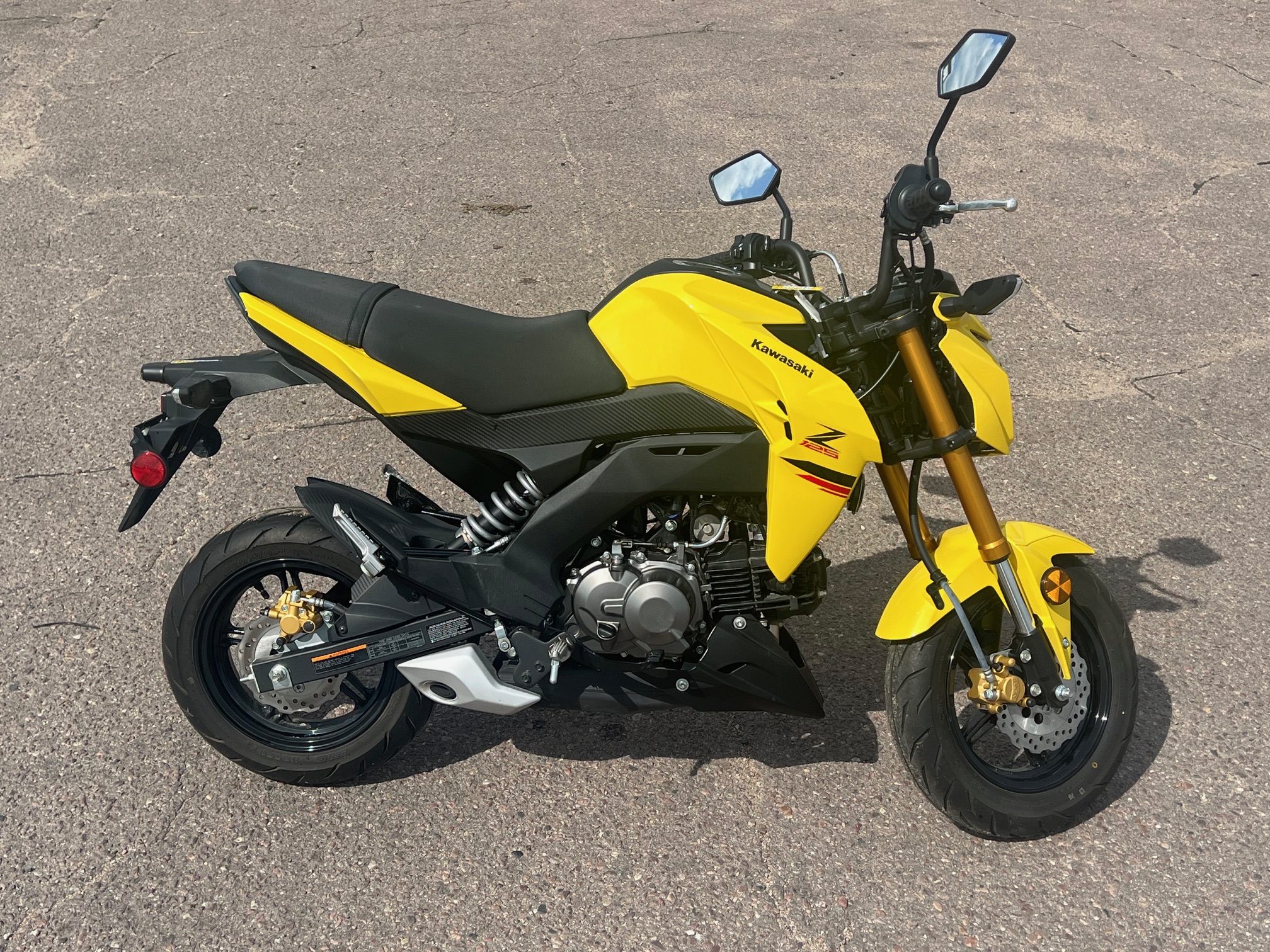 2022 Kawasaki Z125 PRO Base - Photo 4