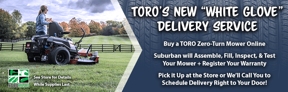 Suburban lawn outlet service